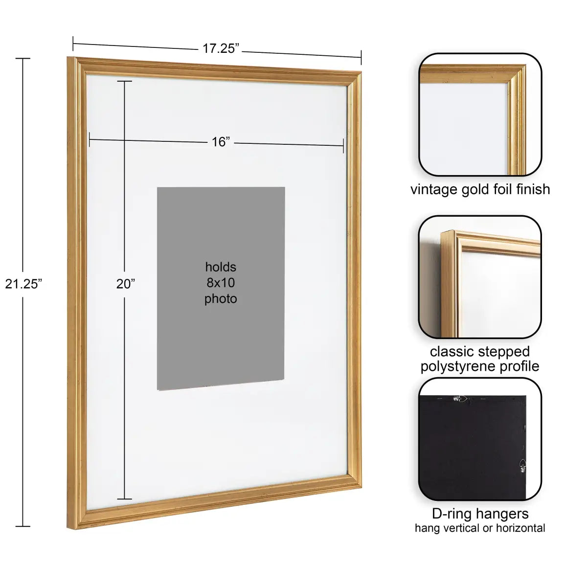 Adlynn Photo Frames - Set of 3 - kateandlaurel