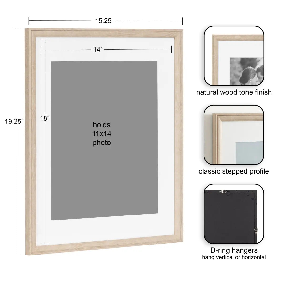 Adlynn Photo Frames - Set of 3 - kateandlaurel