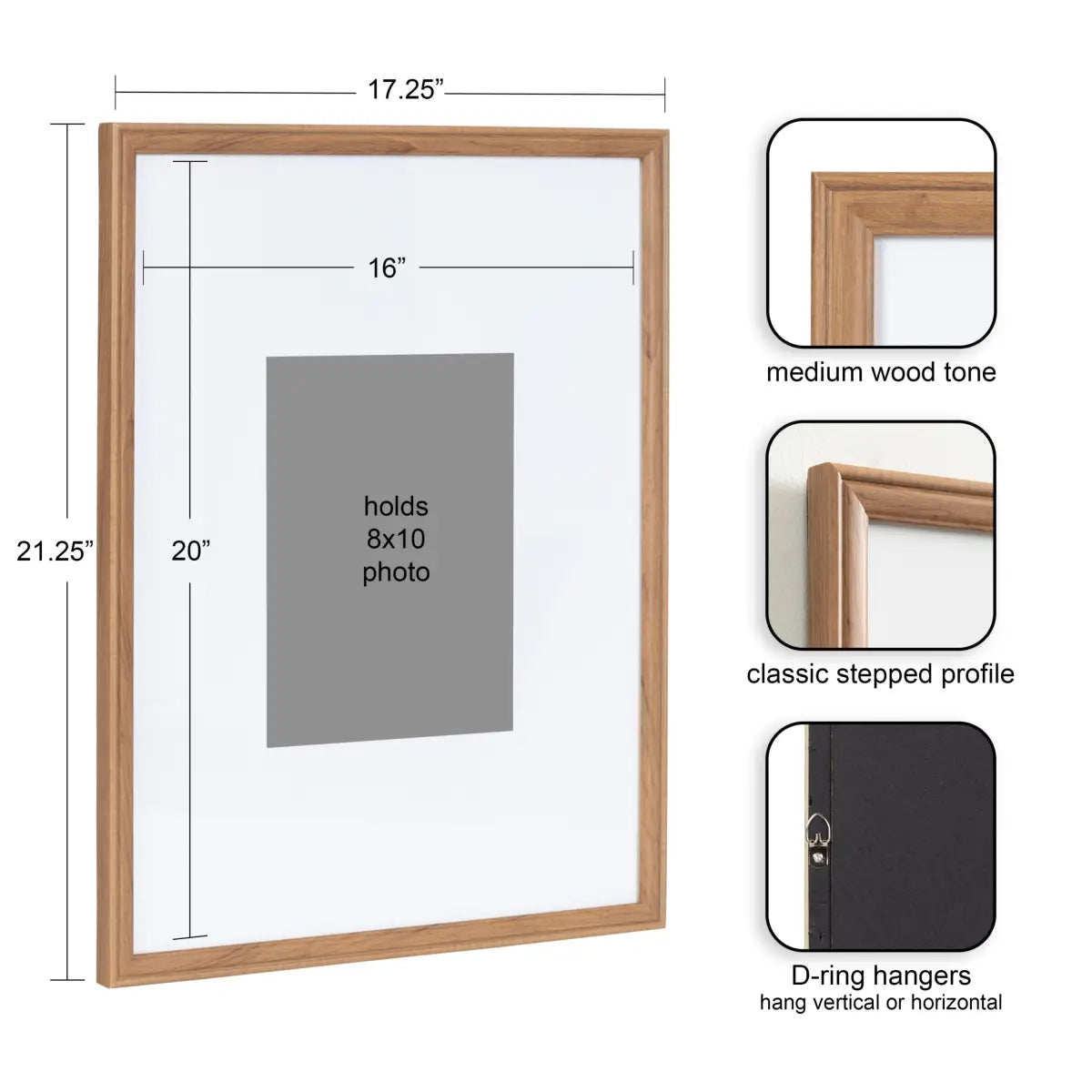 Adlynn Photo Frames - Set of 3 - kateandlaurel