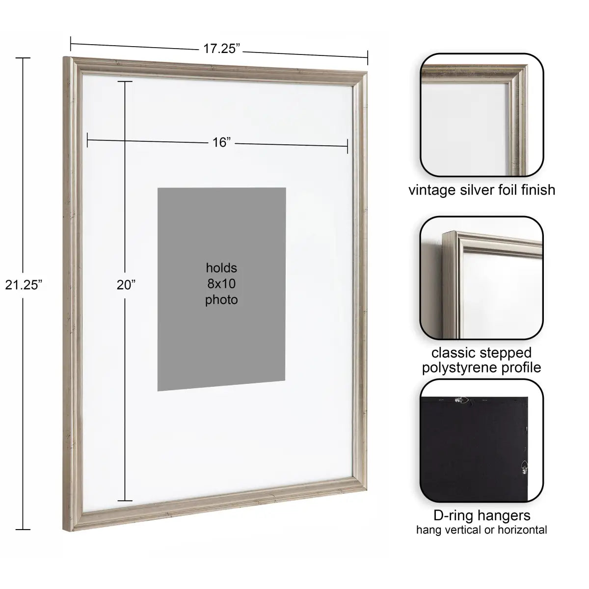 Adlynn Photo Frames - Set of 3 - kateandlaurel