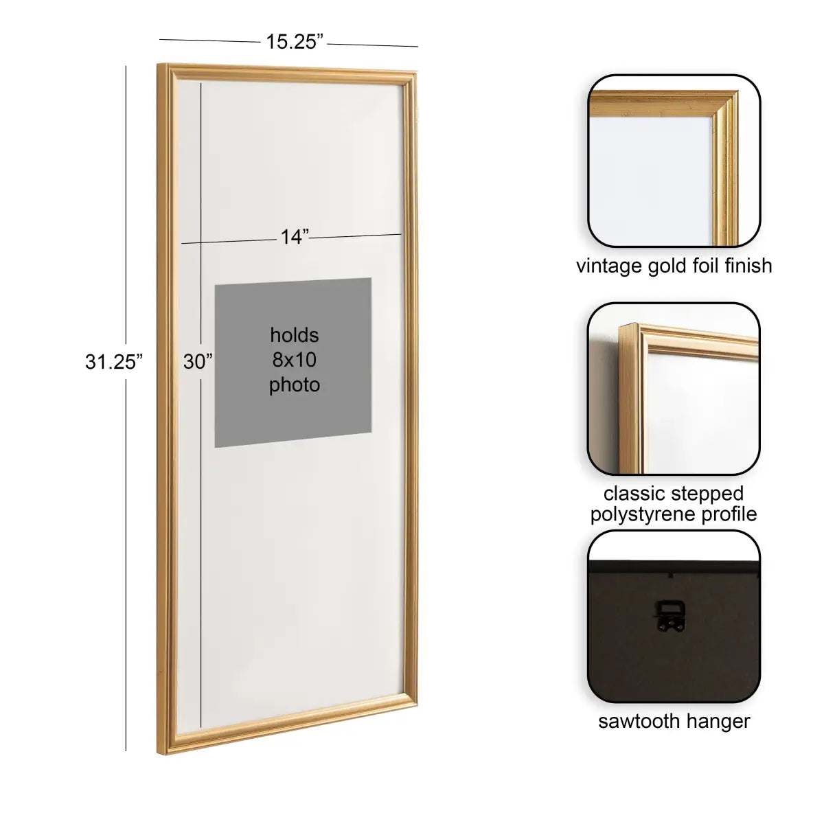 Adlynn Photo Frames - Set of 3 - kateandlaurel