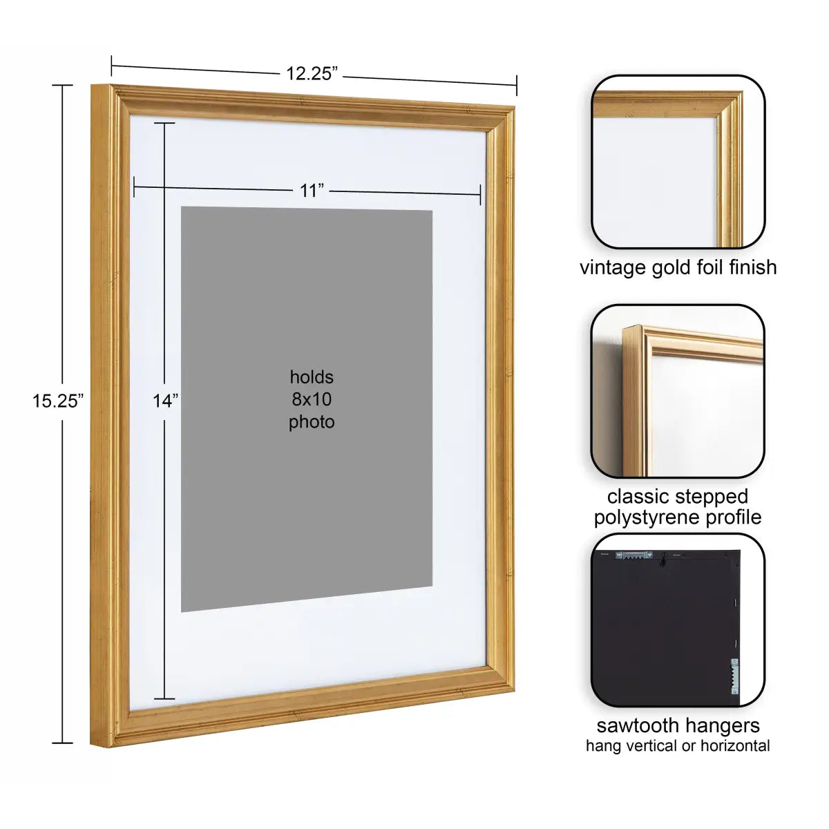 Adlynn Photo Frames - Set of 3 - kateandlaurel