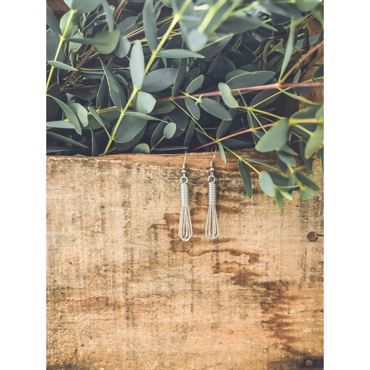 Baking Whisk Earrings - Rooted Home Goods