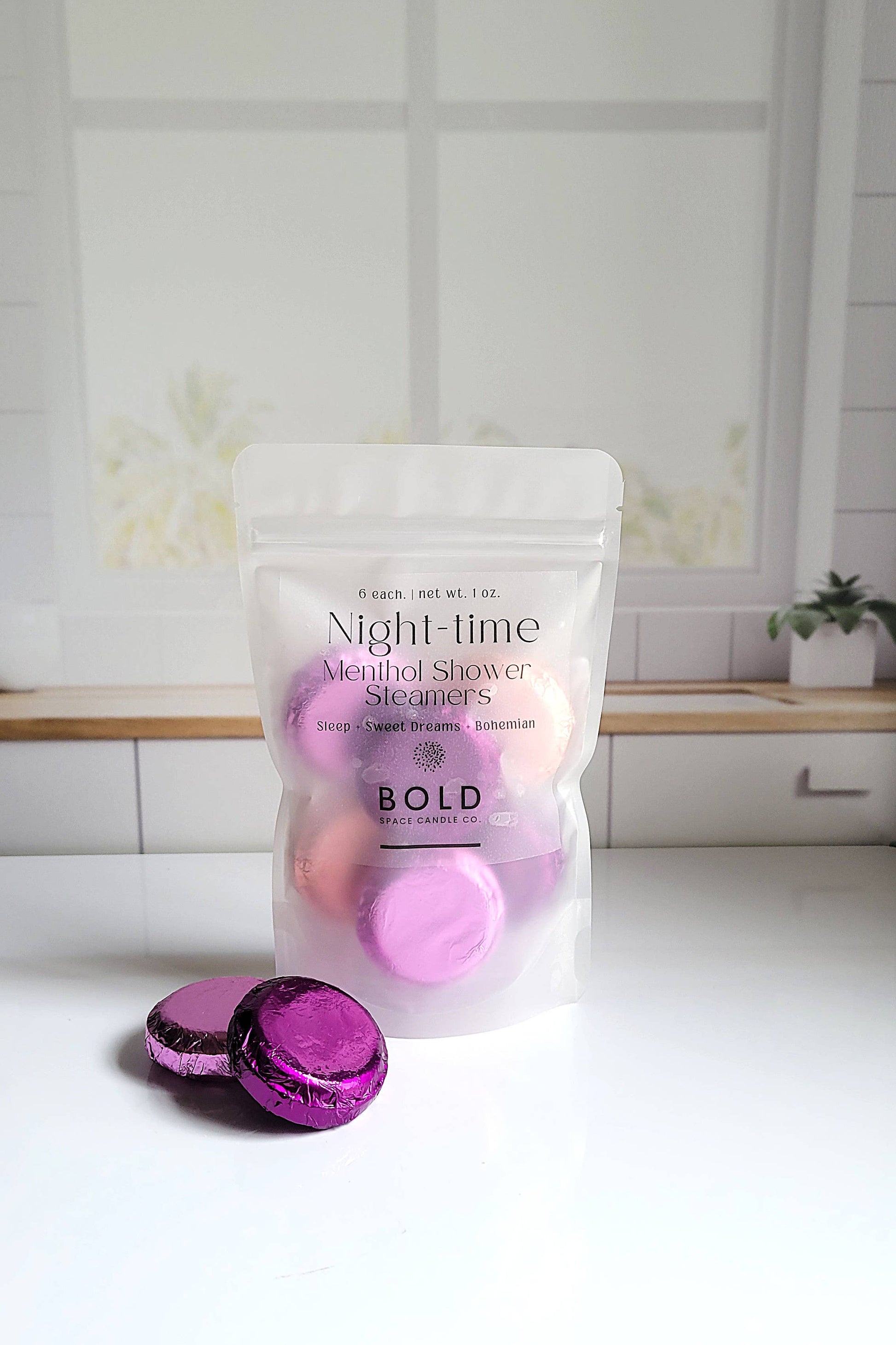 Shower Steamers – Night Time Collection - 6 pack 3 scents - Bold Space Candle Co.