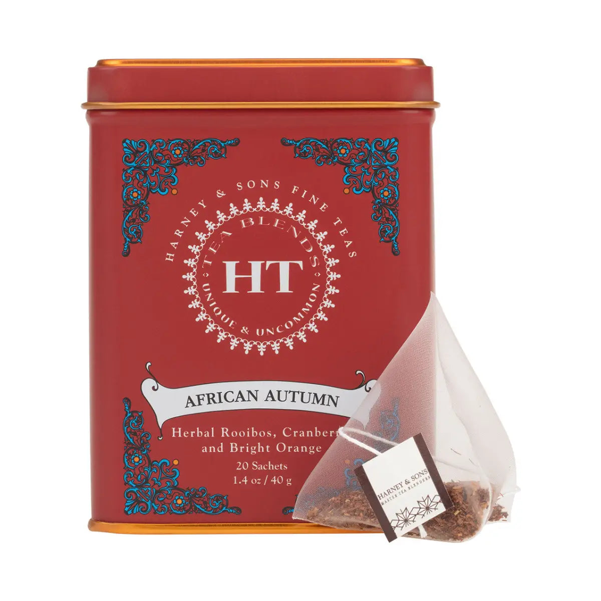 African Autumn Tea - HT Tin of 20 Sachets - Sachets / Tin of 20 Sachets - Harney & Sons Fine Teas