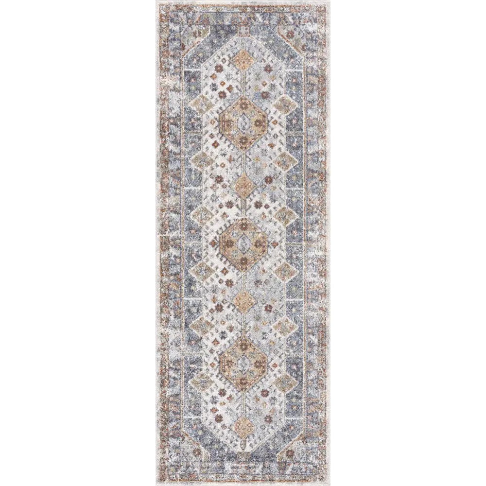 Afya Washable Area Rug - 2’7’’ x 7’3’’ Runner - Boutique Rugs