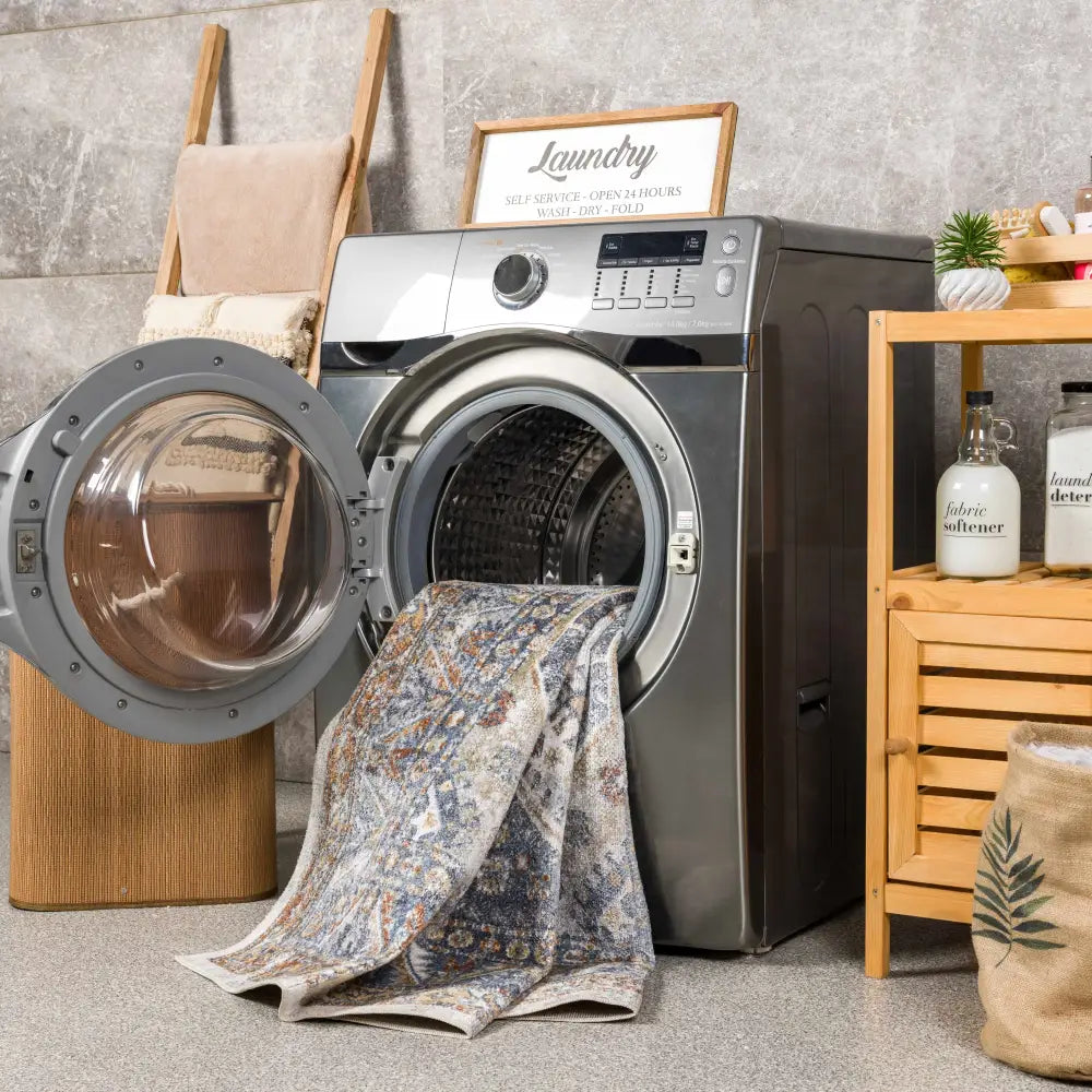 Afya Washable Area Rug - Boutique Rugs