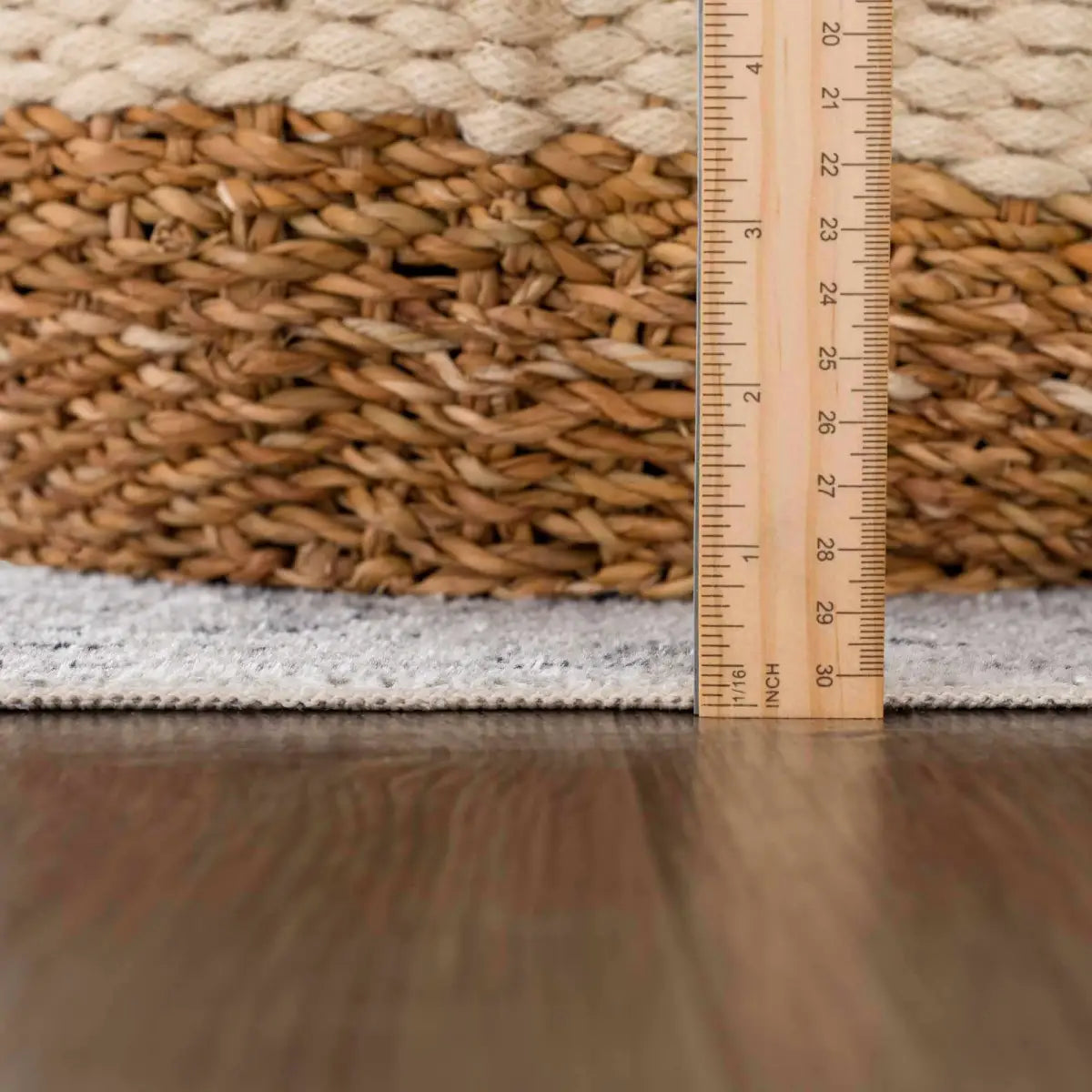 Akram Cream & Antrasit Washable Area Rug - Boutique Rugs