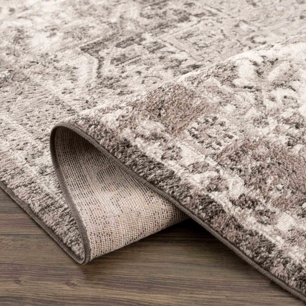 Albie Charcoal & Beige Area Rug - Clearance - Boutique Rugs