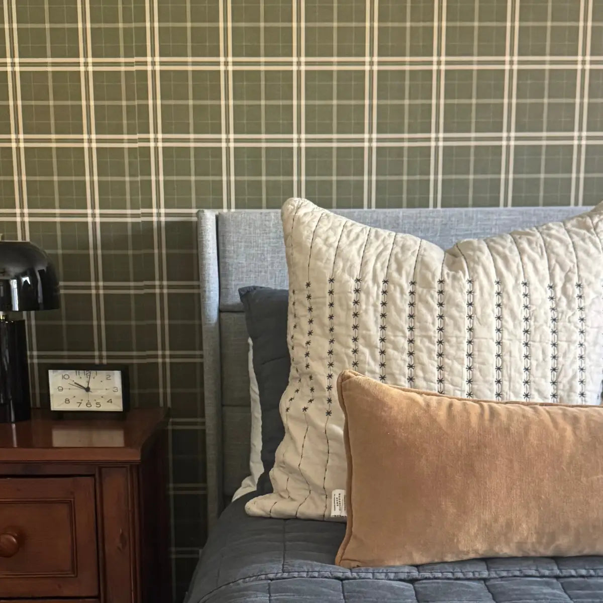 Alcott Wallpaper - Traditional Plaid - by Grateful Artsy Soul - Loomwell Home Goods