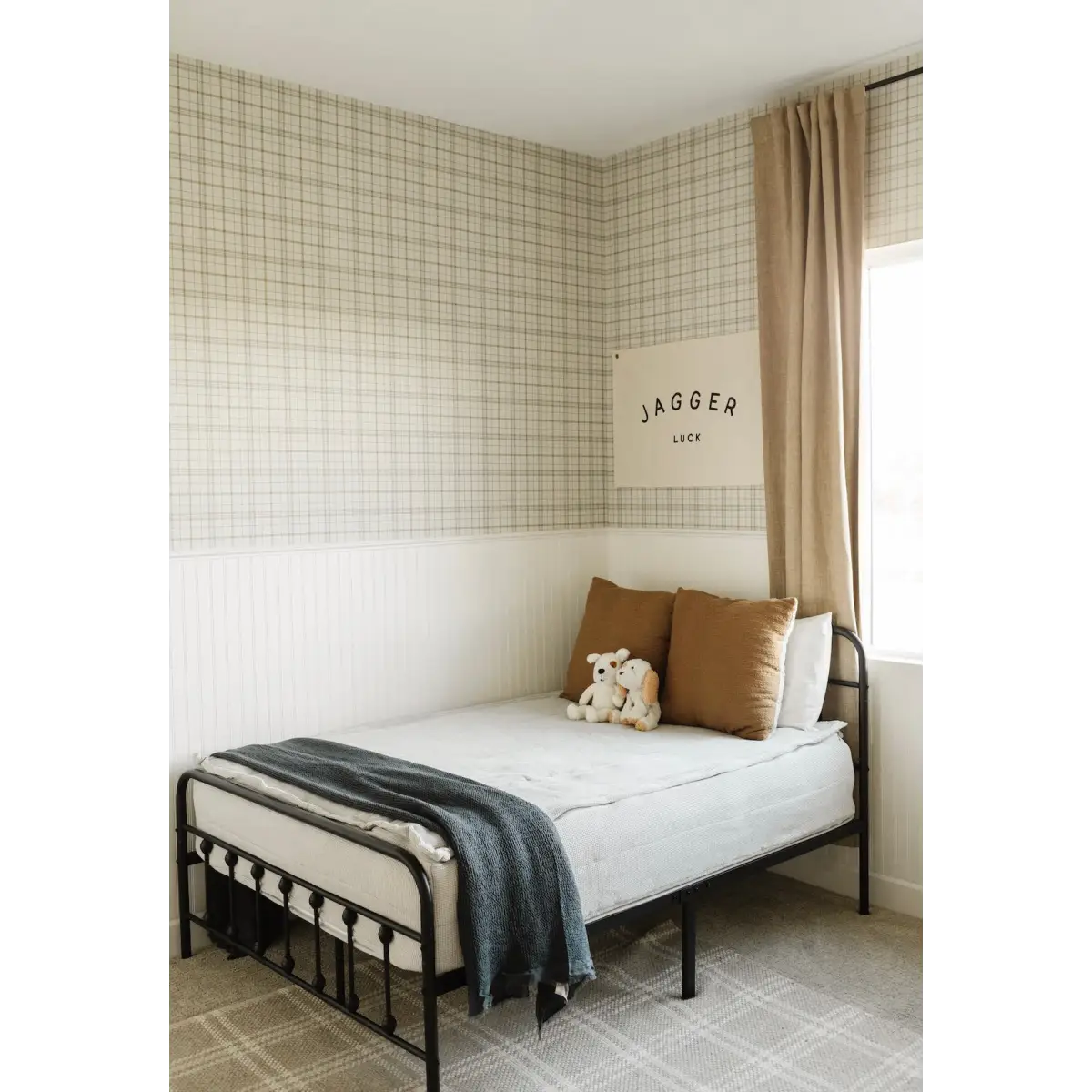 Alcott Wallpaper - Traditional Plaid - by Grateful Artsy Soul - Loomwell Home Goods