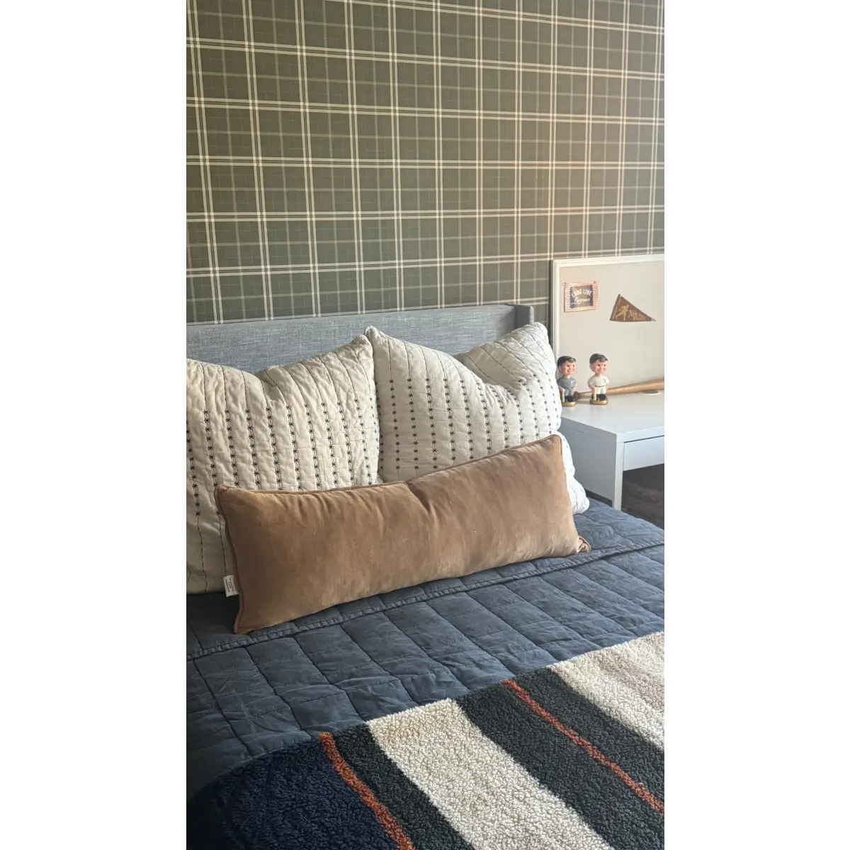 Alcott Wallpaper - Traditional Plaid - by Grateful Artsy Soul - Loomwell Home Goods