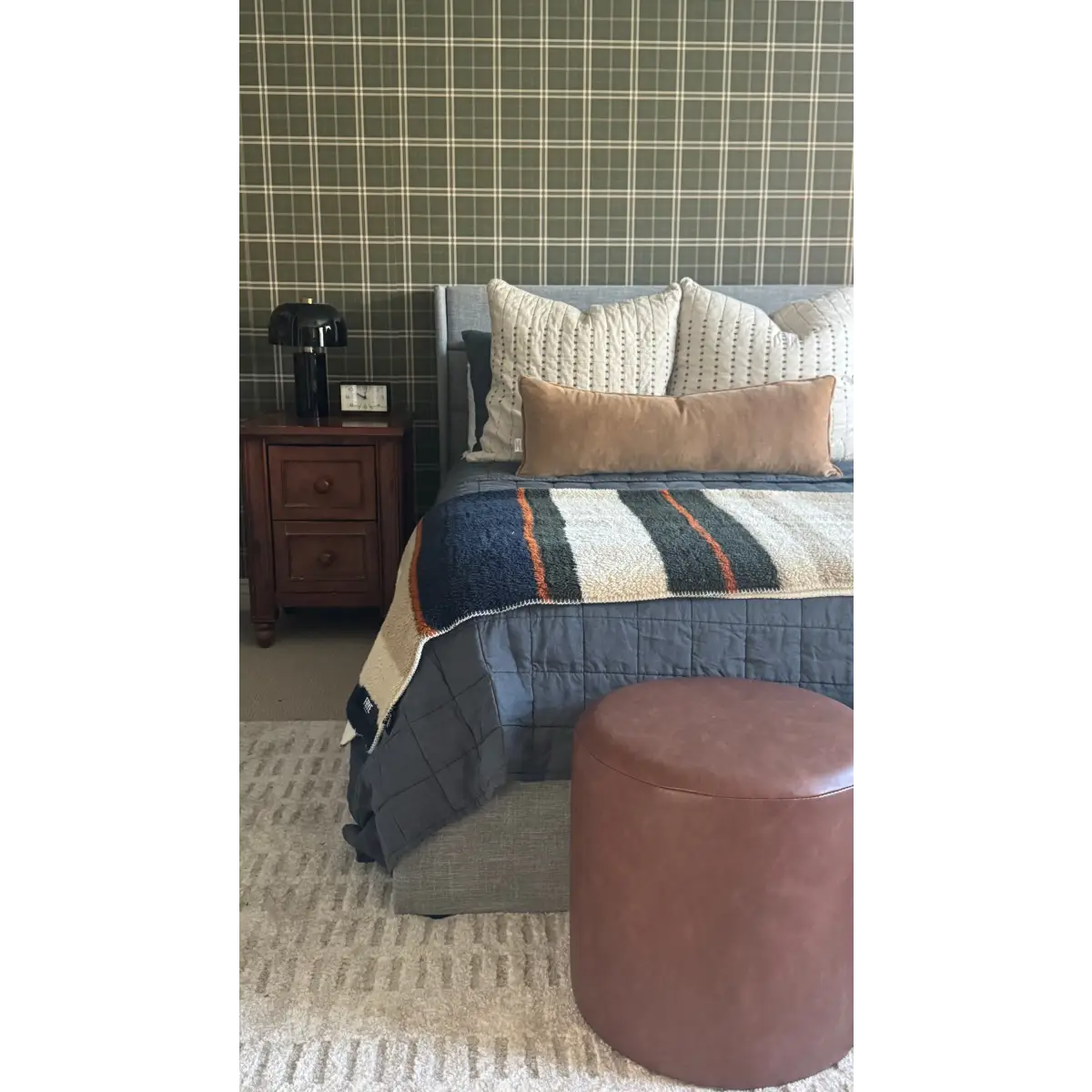 Alcott Wallpaper - Traditional Plaid - by Grateful Artsy Soul - Loomwell Home Goods