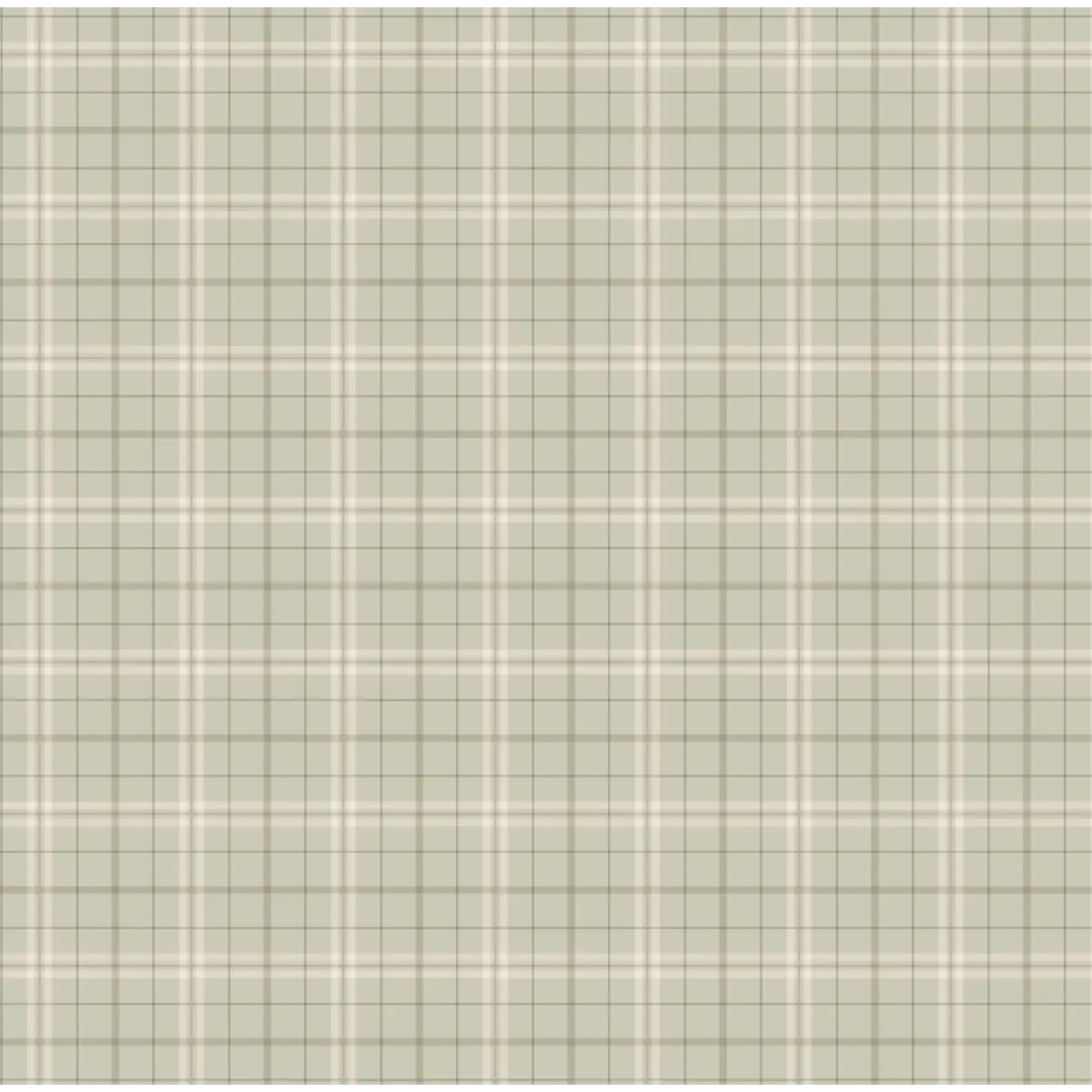 Alcott Wallpaper - Traditional Plaid - by Grateful Artsy Soul - Sample 1 foot by 1 foot / Sage - Loomwell Home Goods