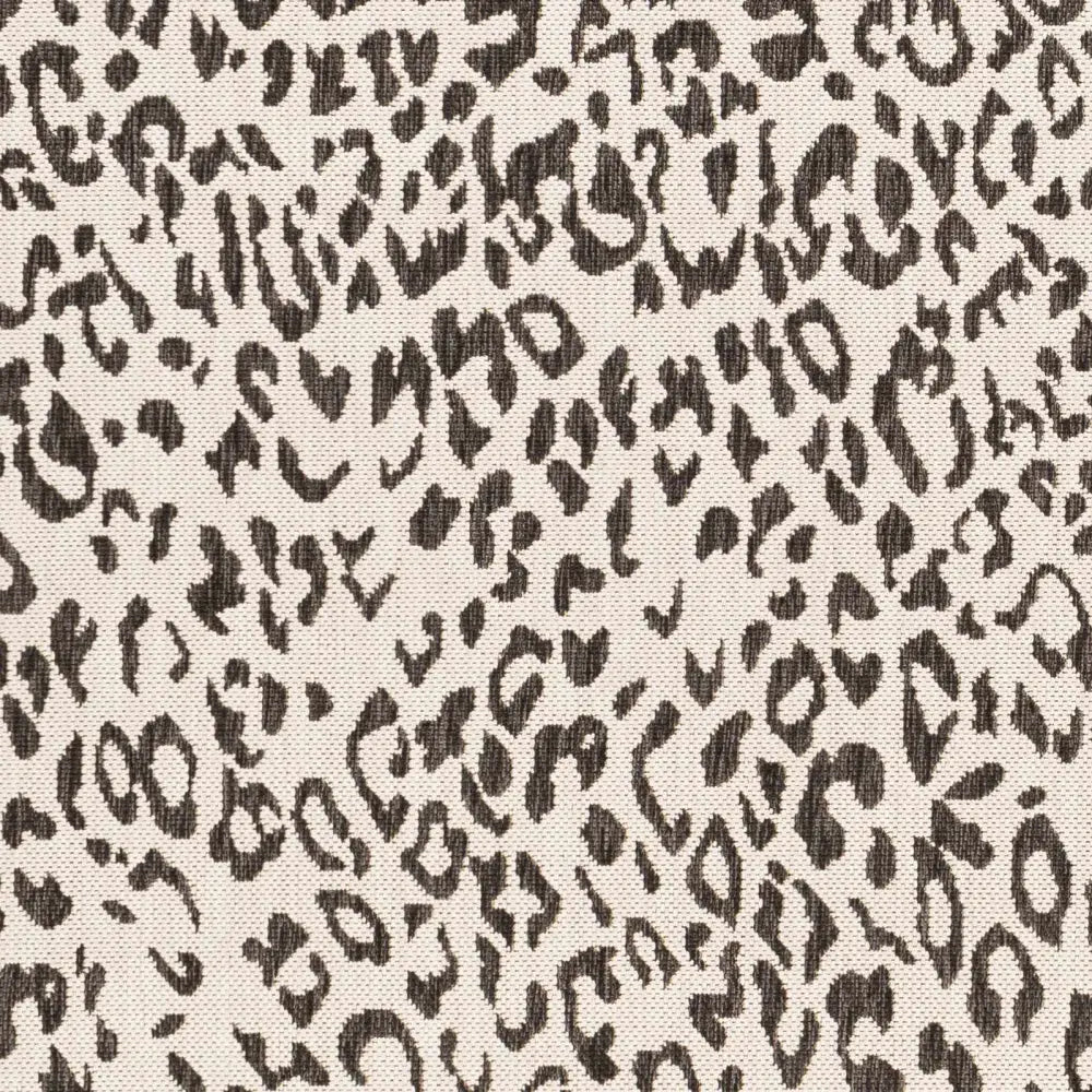 Alderbury White Leopard Print Rug - Boutique Rugs