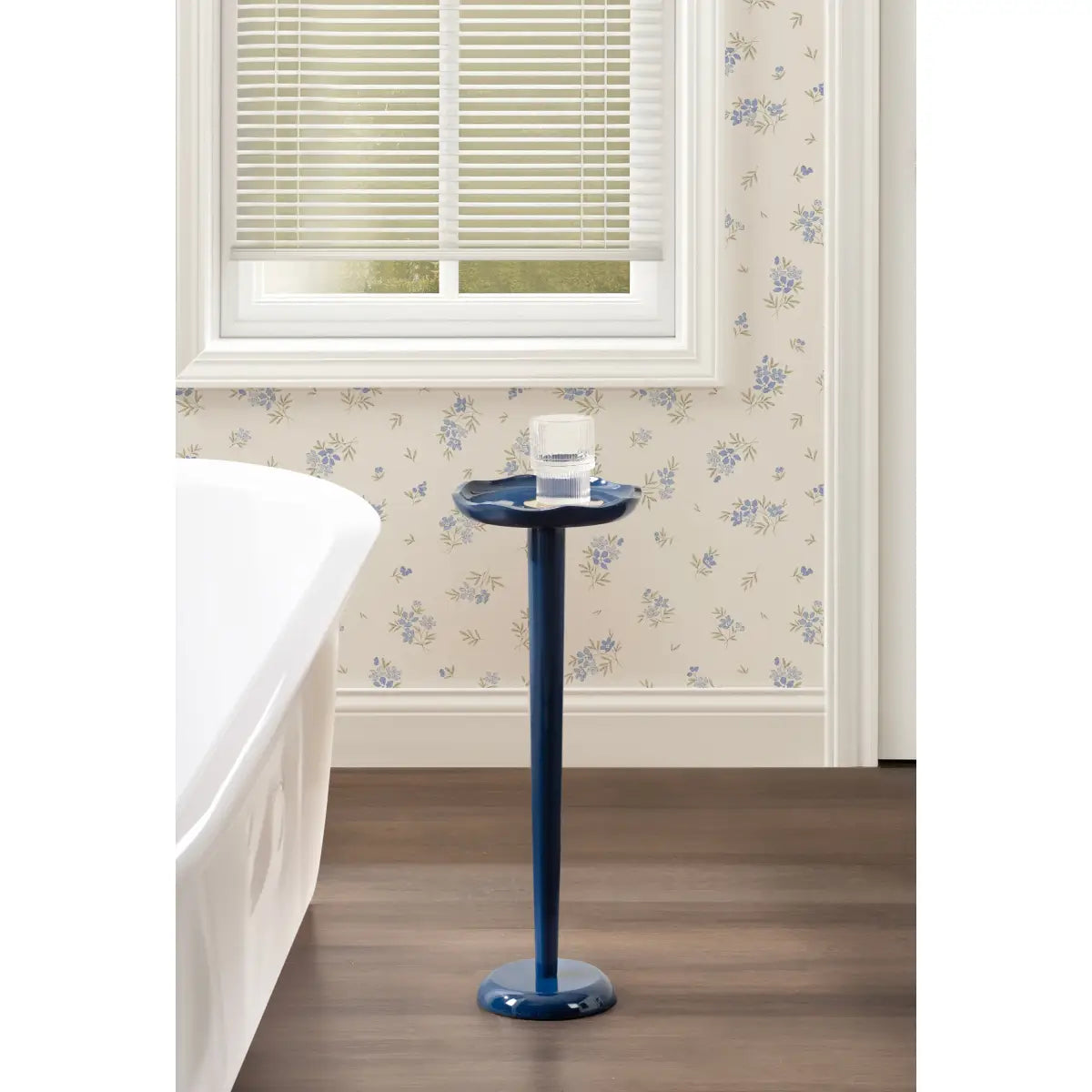Alessia Cocktail Table or Plant Stand - Pink or Navy - kateandlaurel