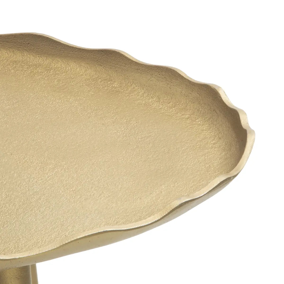 Alessia Oval Metal Coffee Table - kateandlaurel