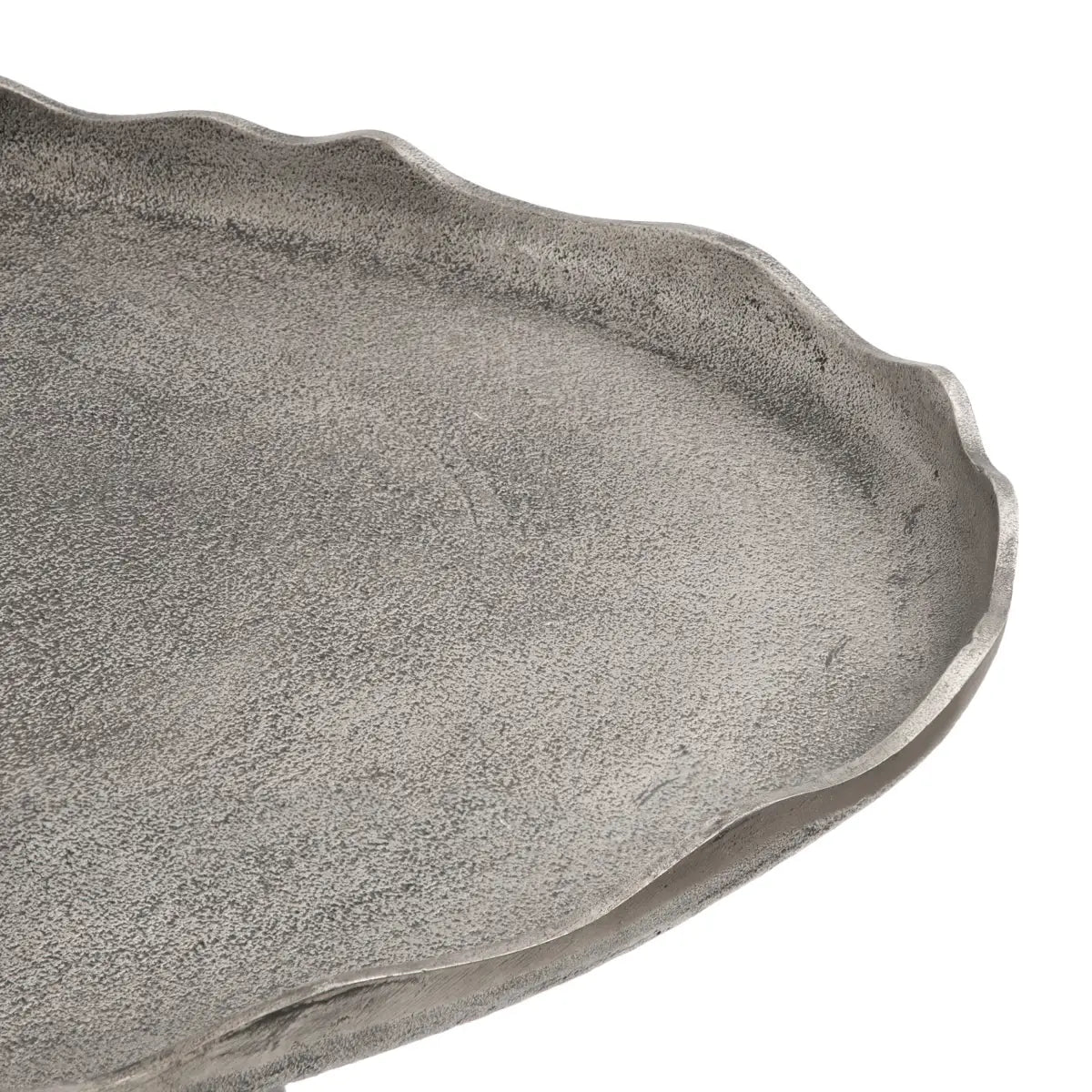 Alessia Oval Metal Coffee Table - kateandlaurel