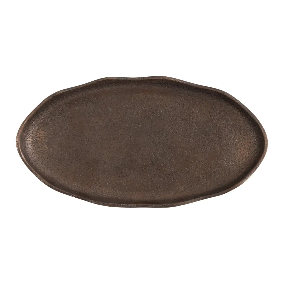 Alessia Oval Tray - Decorative Metal - kateandlaurel