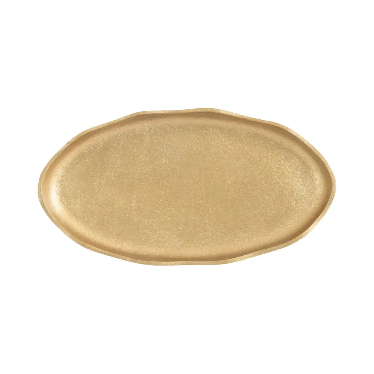 Alessia Oval Tray - Decorative Metal - kateandlaurel