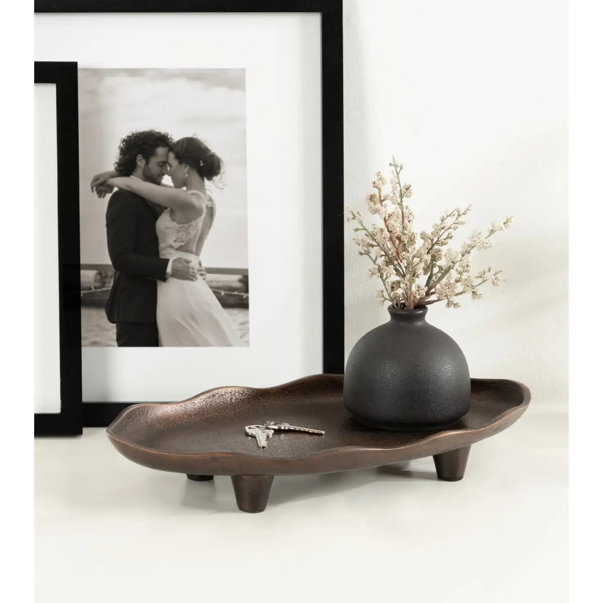 Alessia Oval Tray - Decorative Metal - kateandlaurel