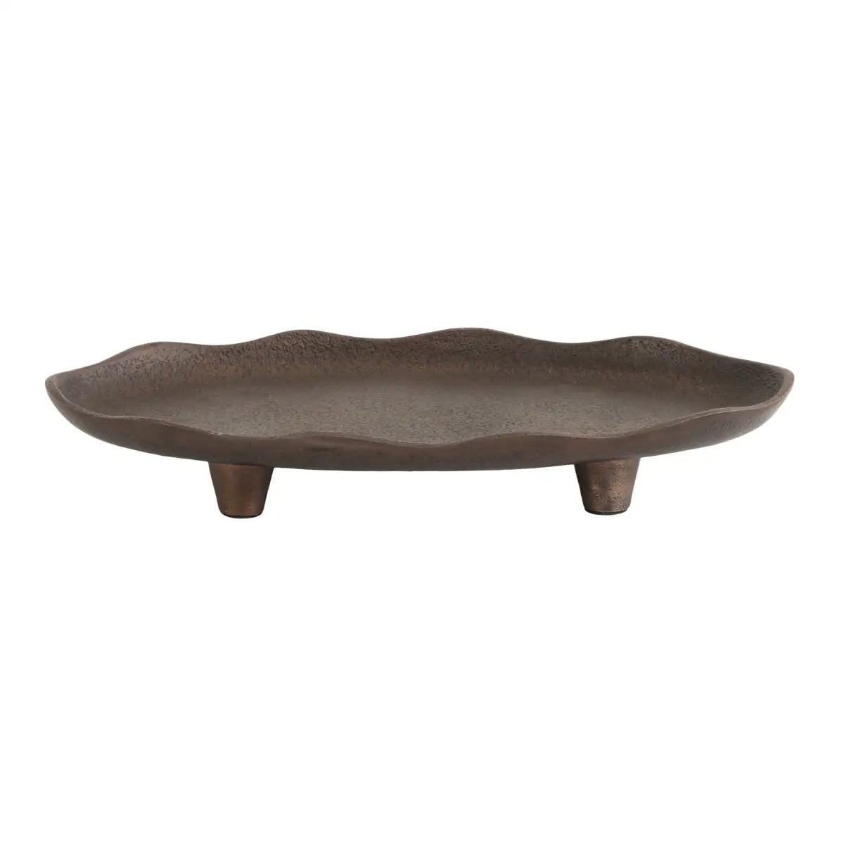 Alessia Oval Tray - Decorative Metal - kateandlaurel