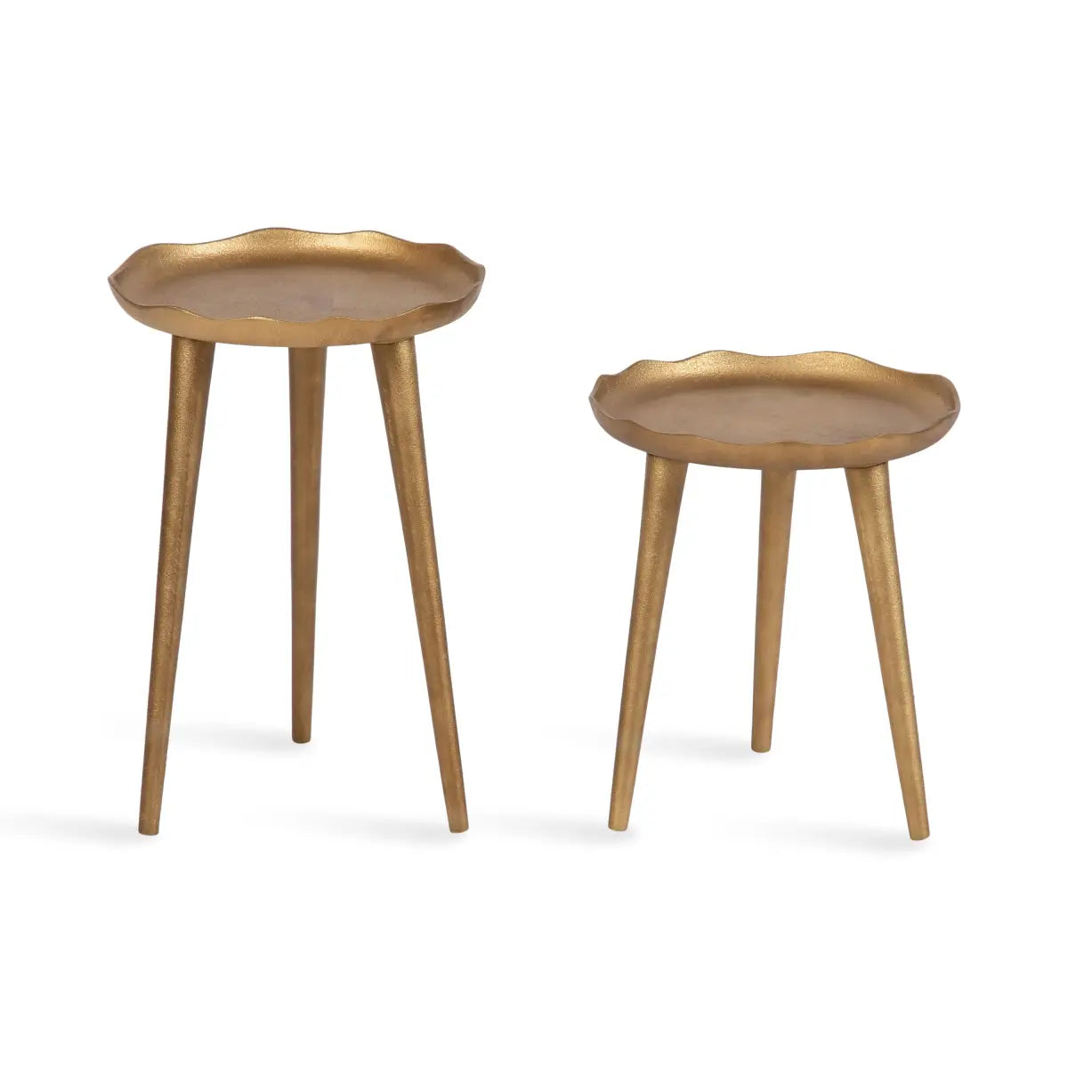 Alessia Metal Plant Stands - Set of 2 - kateandlaurel