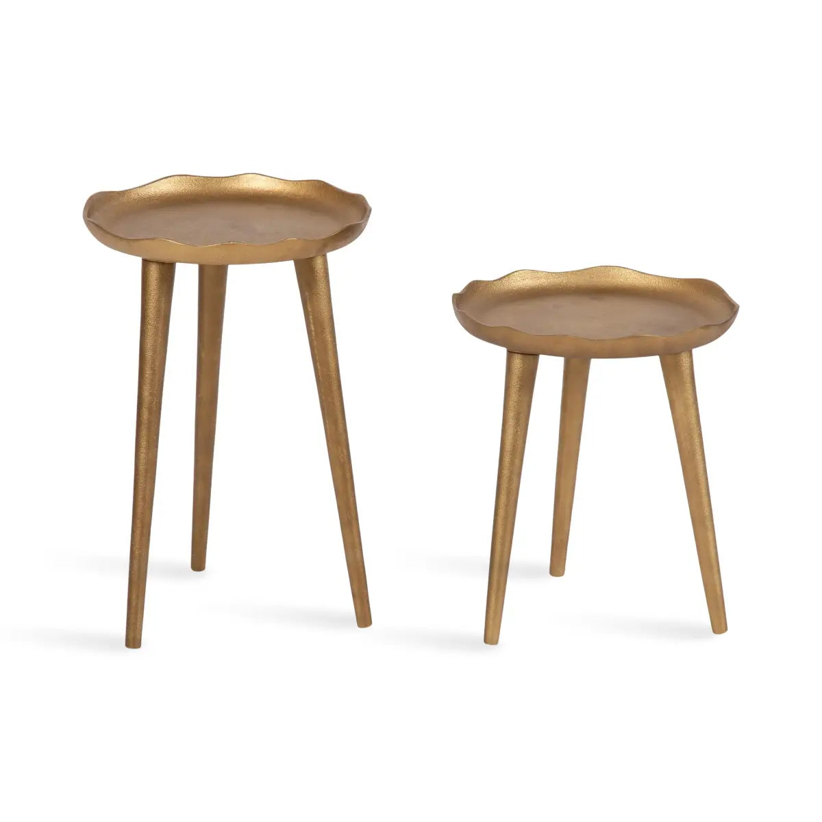 Alessia Metal Plant Stands - Set of 2 - kateandlaurel