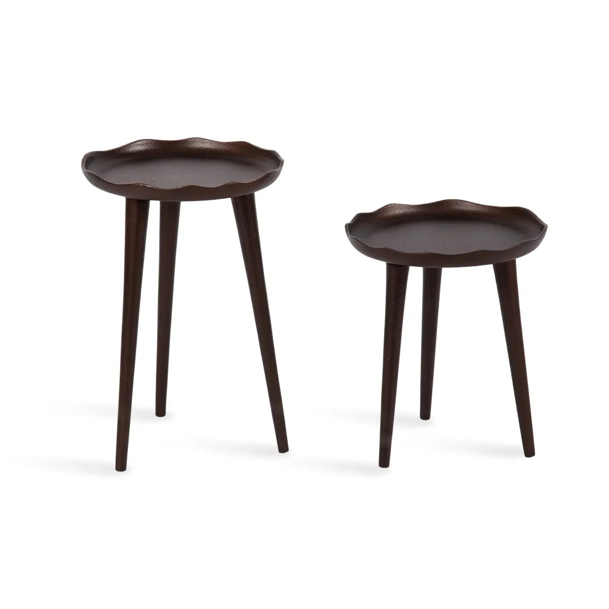 Alessia Metal Plant Stands - Set of 2 - kateandlaurel