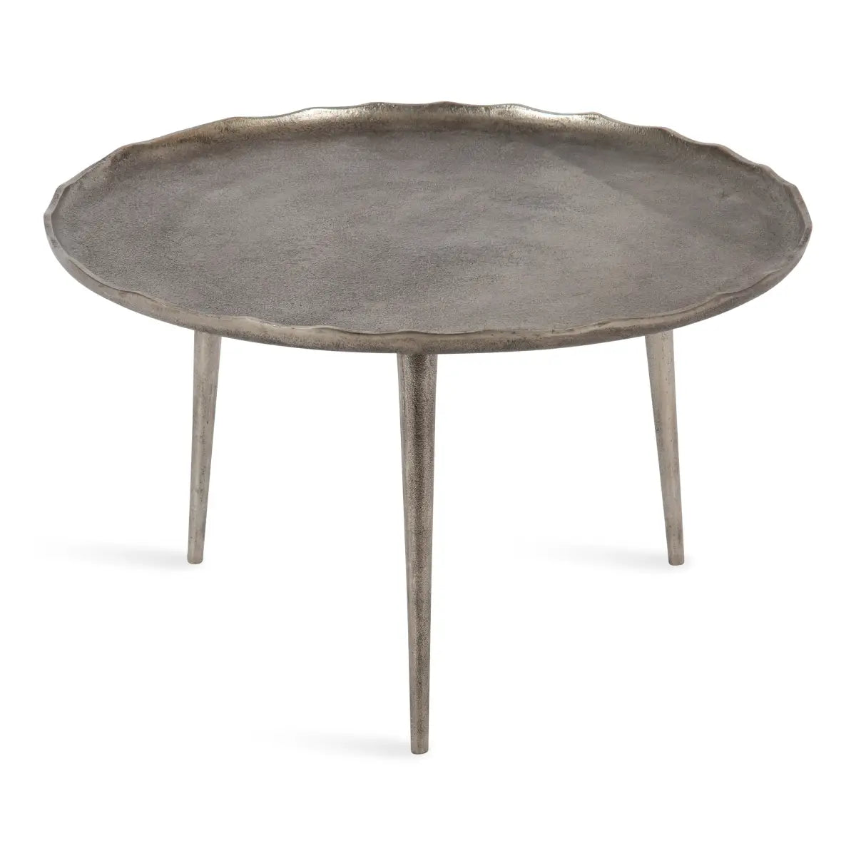Alessia Round Metal Coffee Table - kateandlaurel