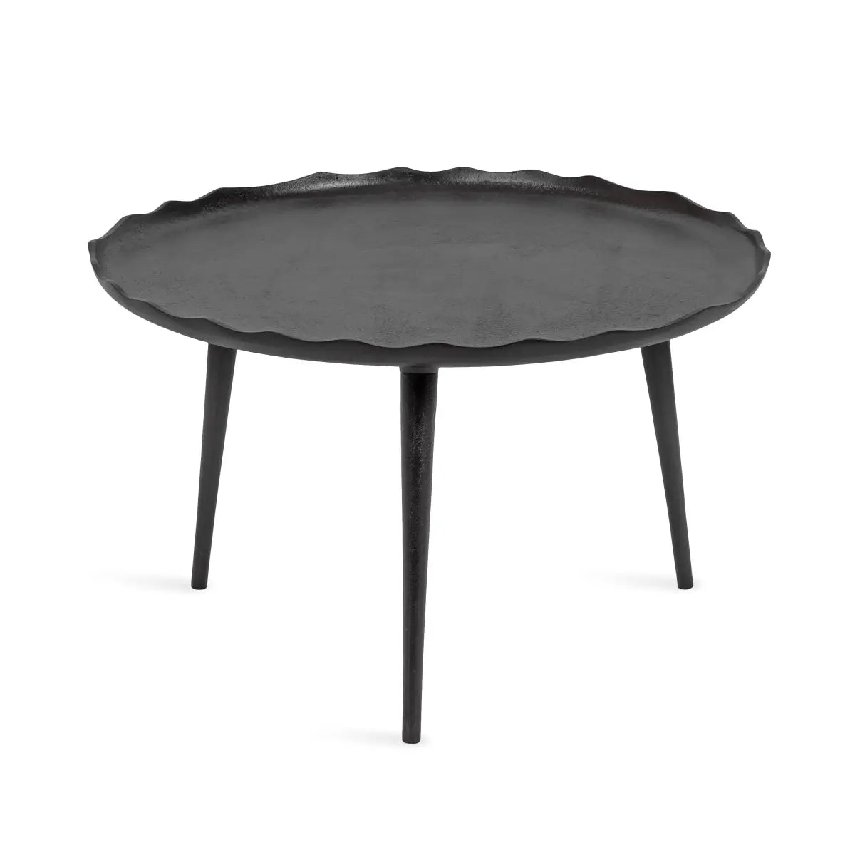Alessia Round Metal Coffee Table - kateandlaurel