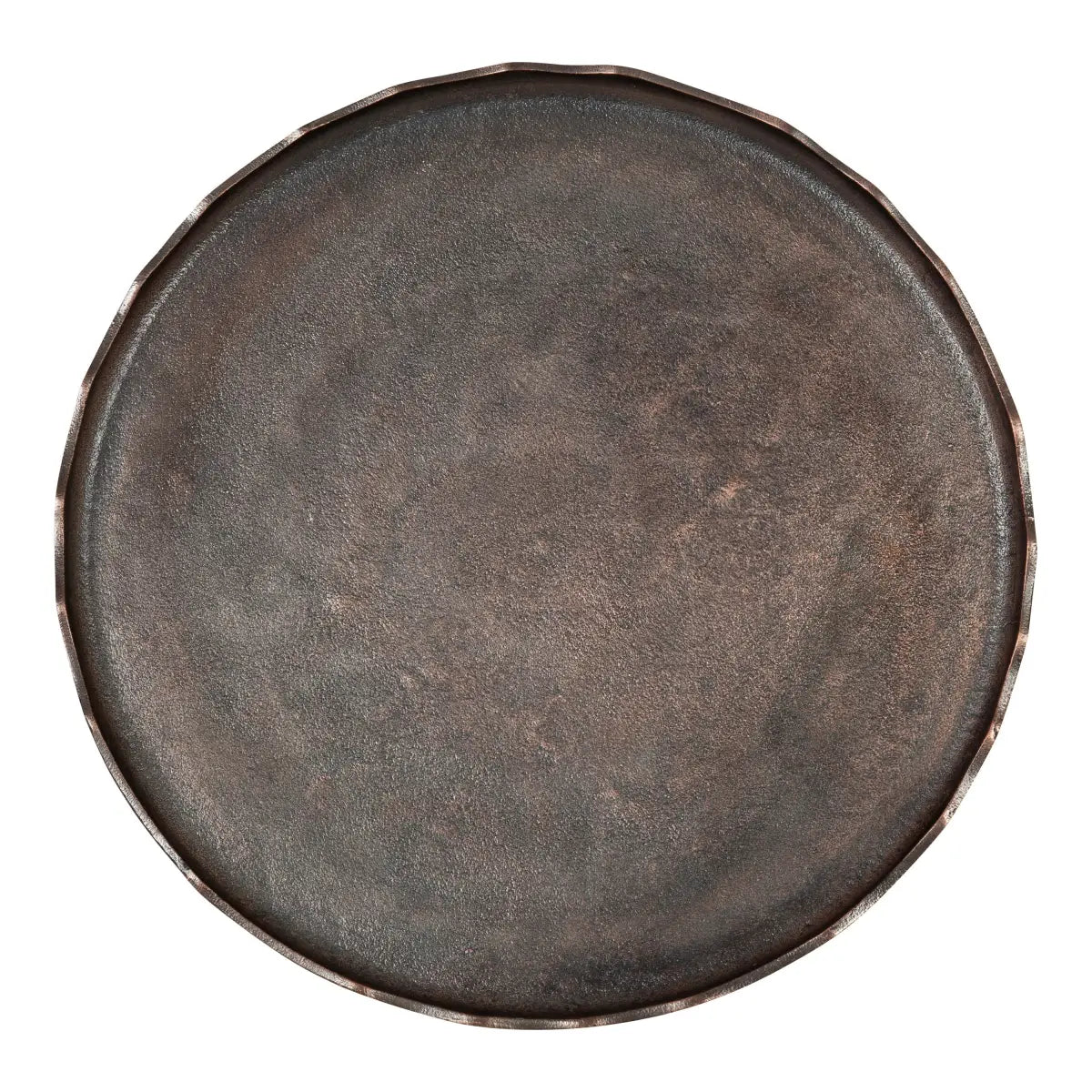 Alessia Round Metal Coffee Table - kateandlaurel