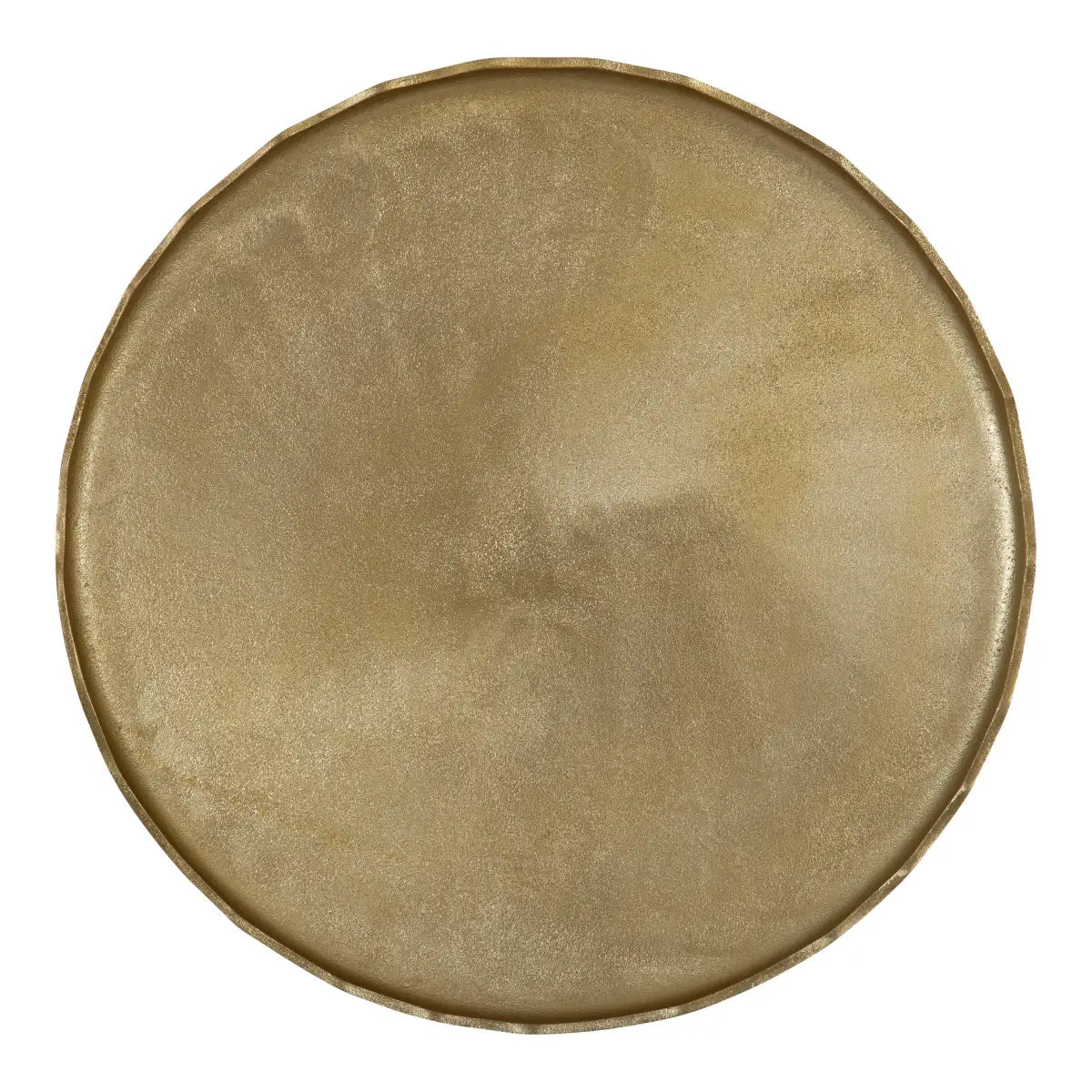 Alessia Round Metal Coffee Table - kateandlaurel