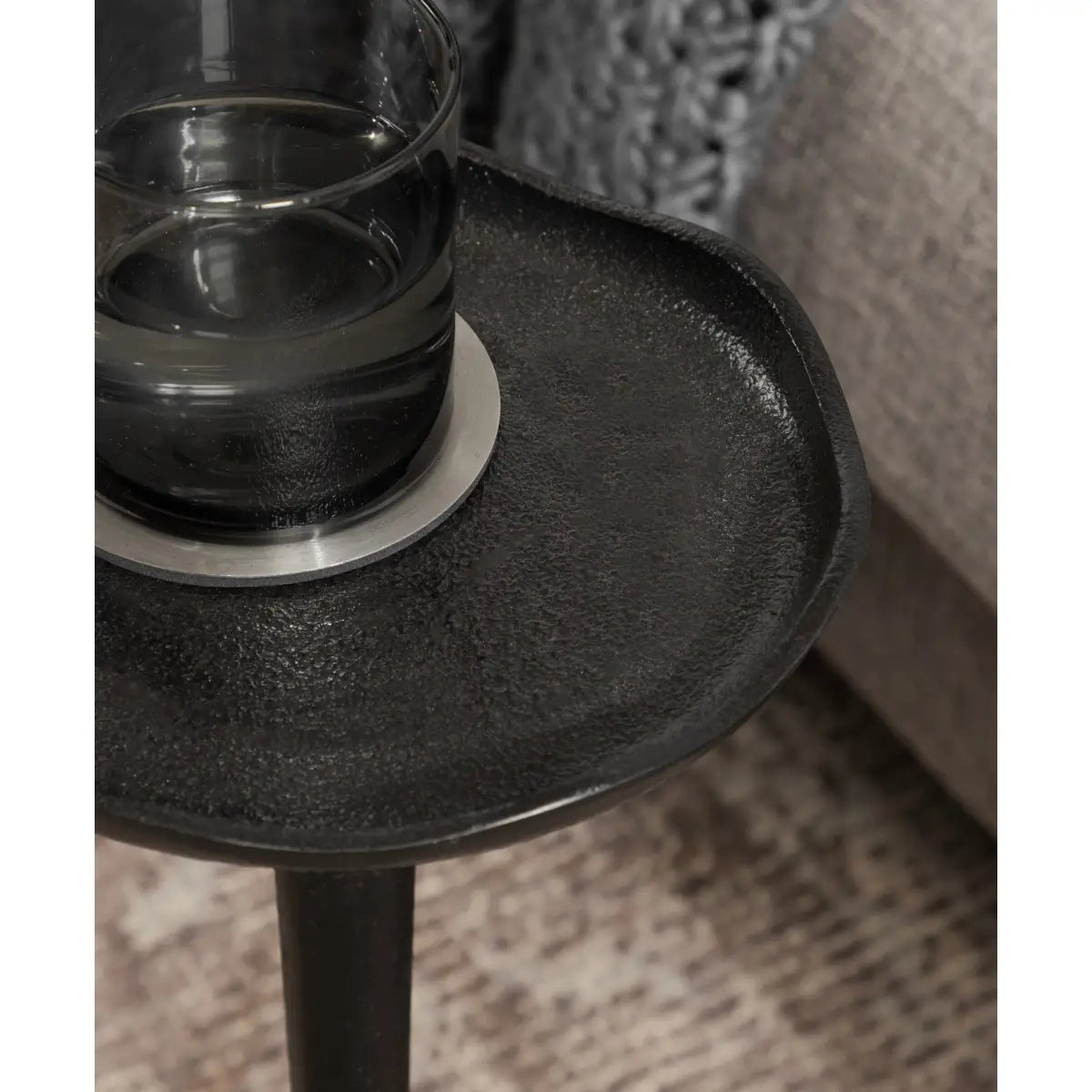 Alessia Round Cocktail Table or Plant Stand - kateandlaurel