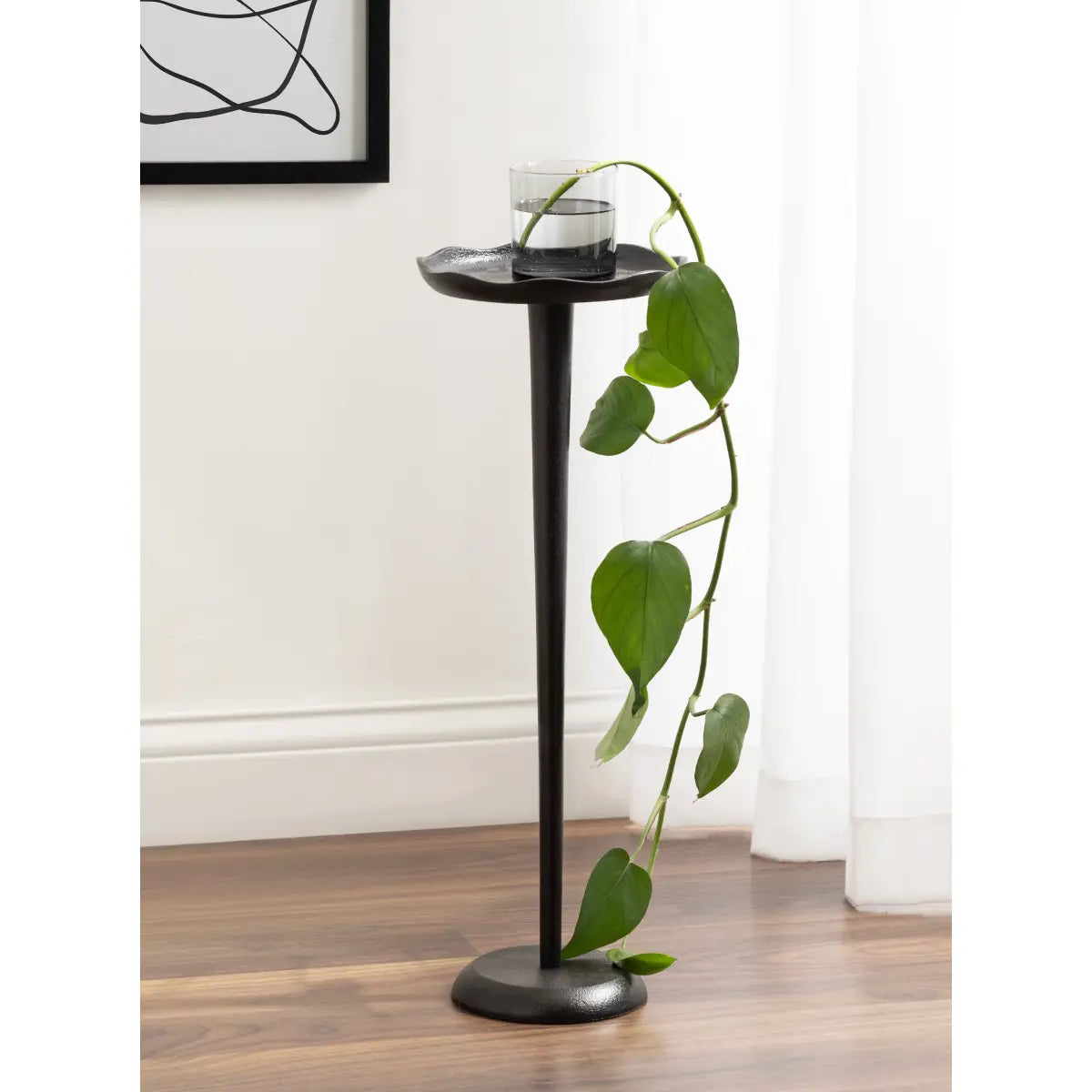 Alessia Round Cocktail Table or Plant Stand - kateandlaurel