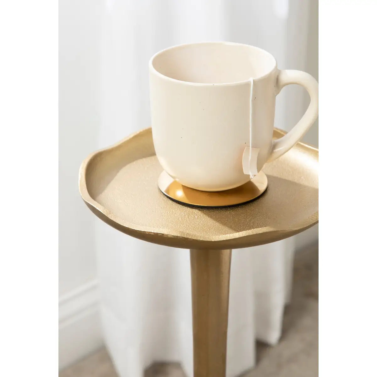 Alessia Round Cocktail Table or Plant Stand - kateandlaurel