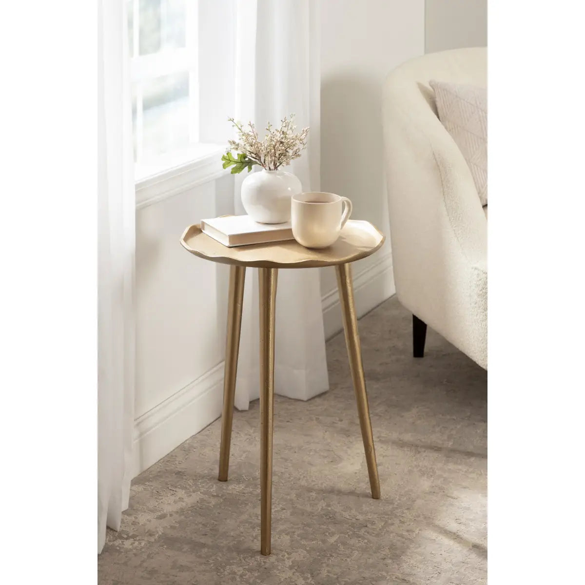 Alessia Round Side Table - kateandlaurel