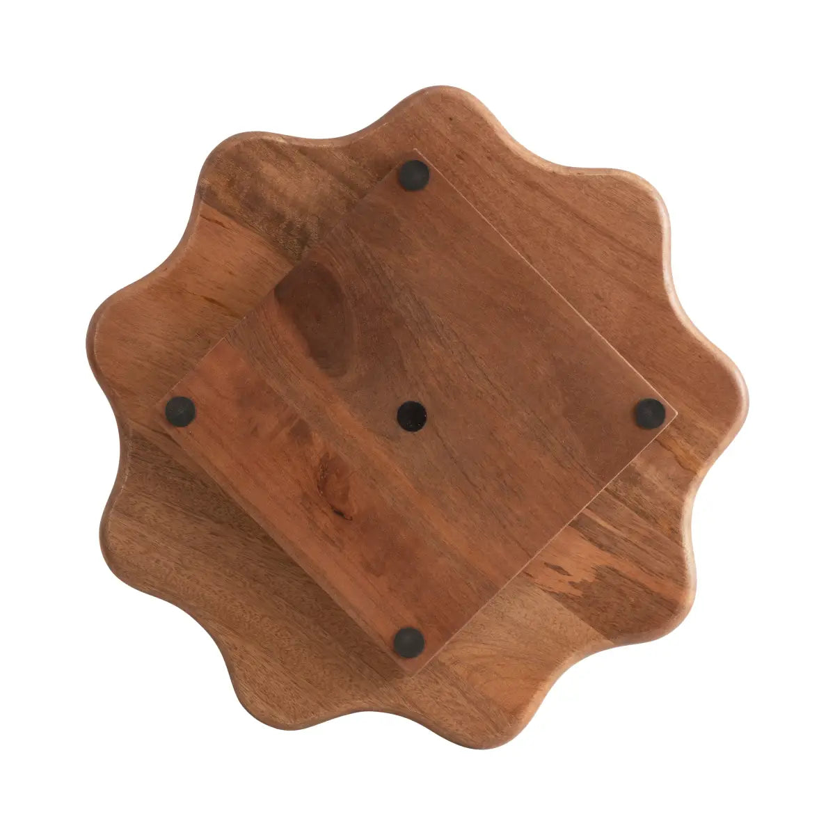 Alezar Wood Lazy Susan Tray - kateandlaurel