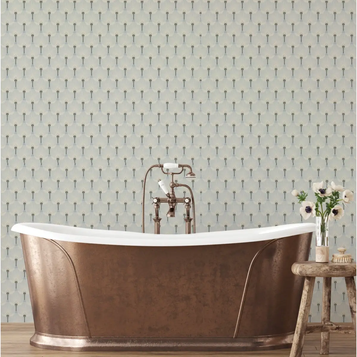 Alma Wallpaper - All Over Pattern - by Marie Erstad Studio - Loomwell Home Goods