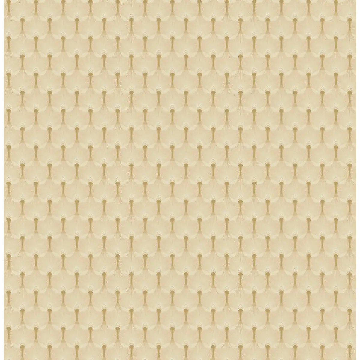 Alma Wallpaper - All Over Pattern - by Marie Erstad Studio - Sample 1 foot by 1 foot / Golden - Loomwell Home Goods