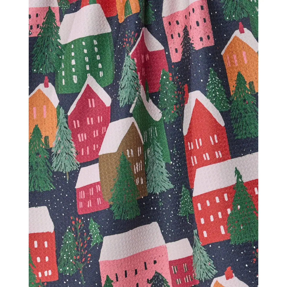 Kitchen Tea Towel - Alpine Village - Geometry