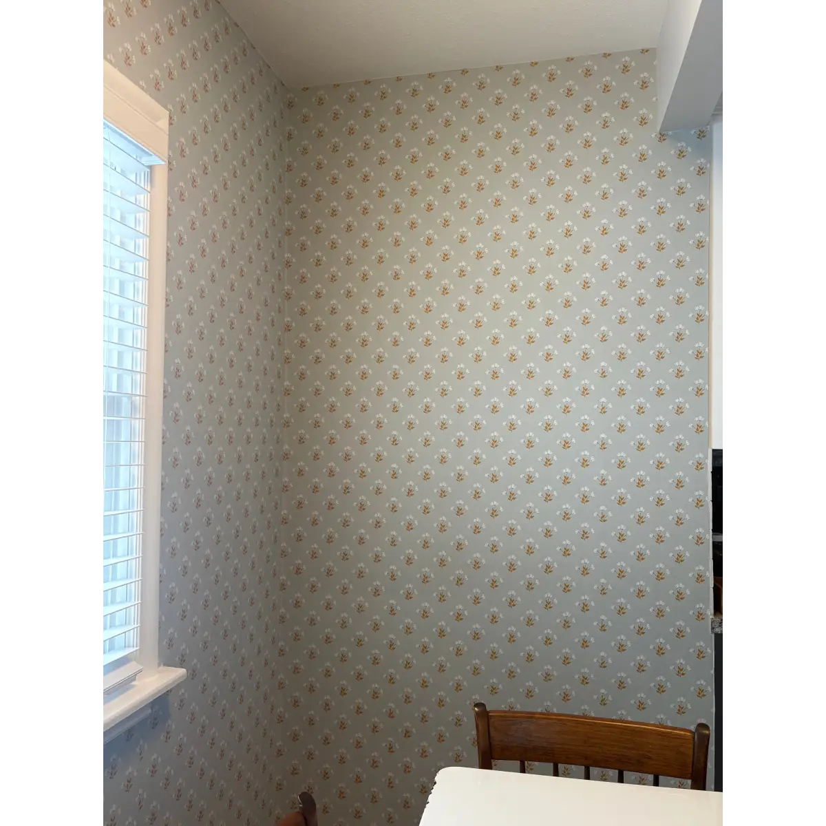 Alyce Wallpaper - Block Print Flowers - by Megan Cabaj - Loomwell Home Goods
