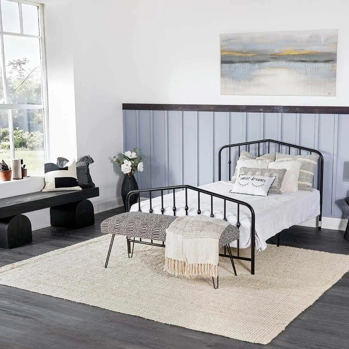 Ambel Cream Jute Rug - Boutique Rugs