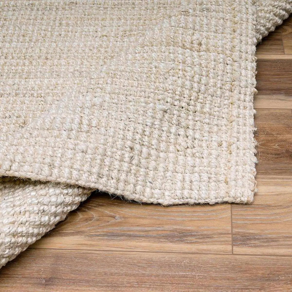 Ambel Cream Jute Rug - Boutique Rugs