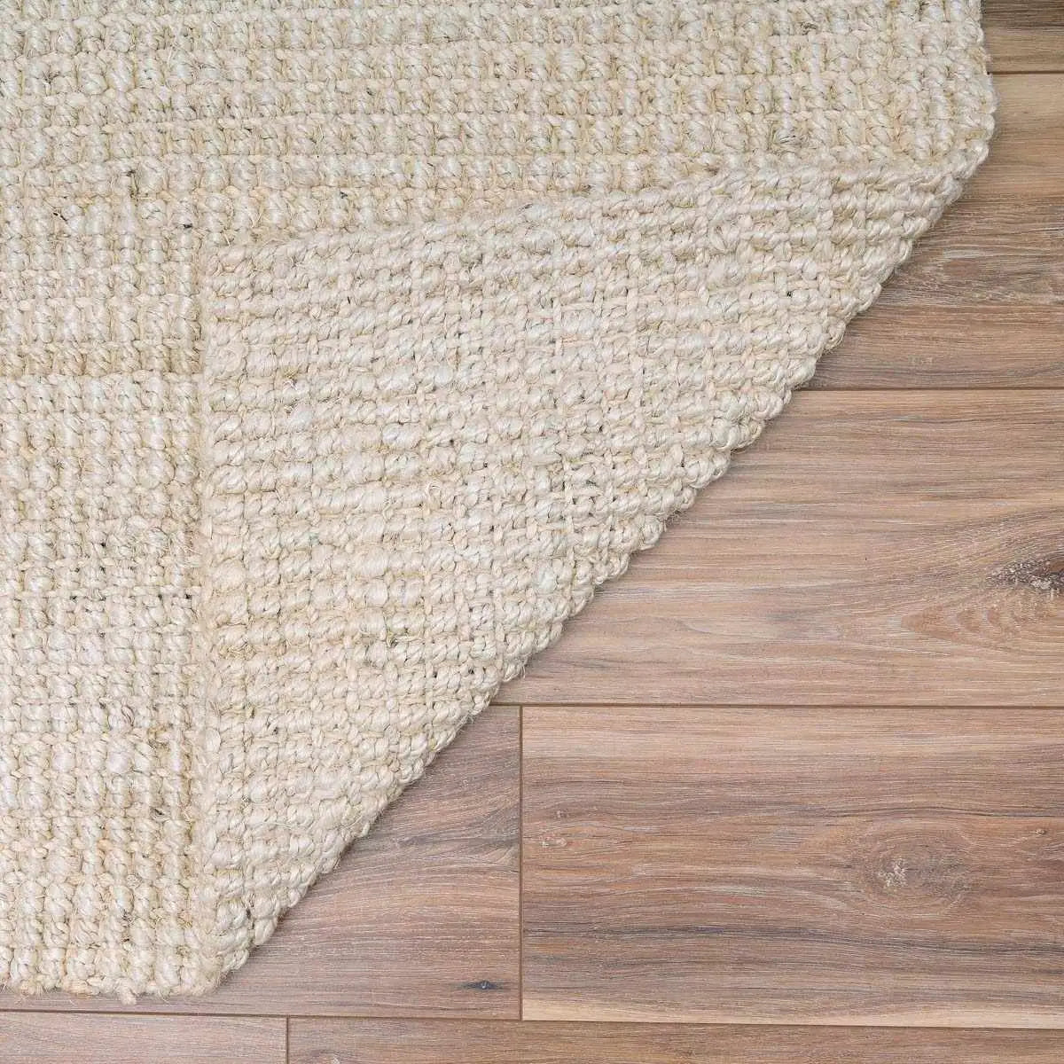 Ambel Cream Jute Rug - Boutique Rugs
