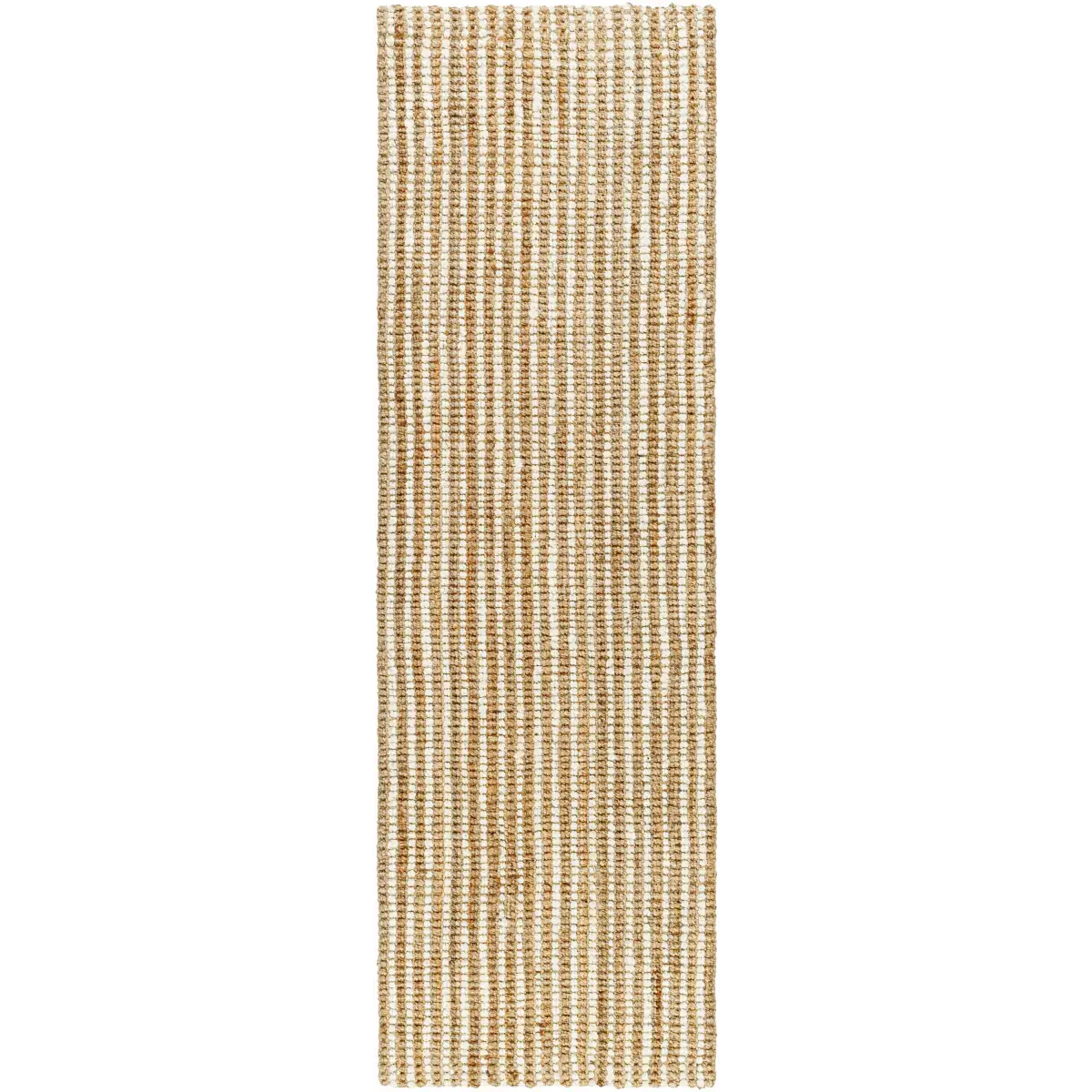 Ambel White Jute Rug - 2’6’’ x 8’ Runner - Boutique Rugs
