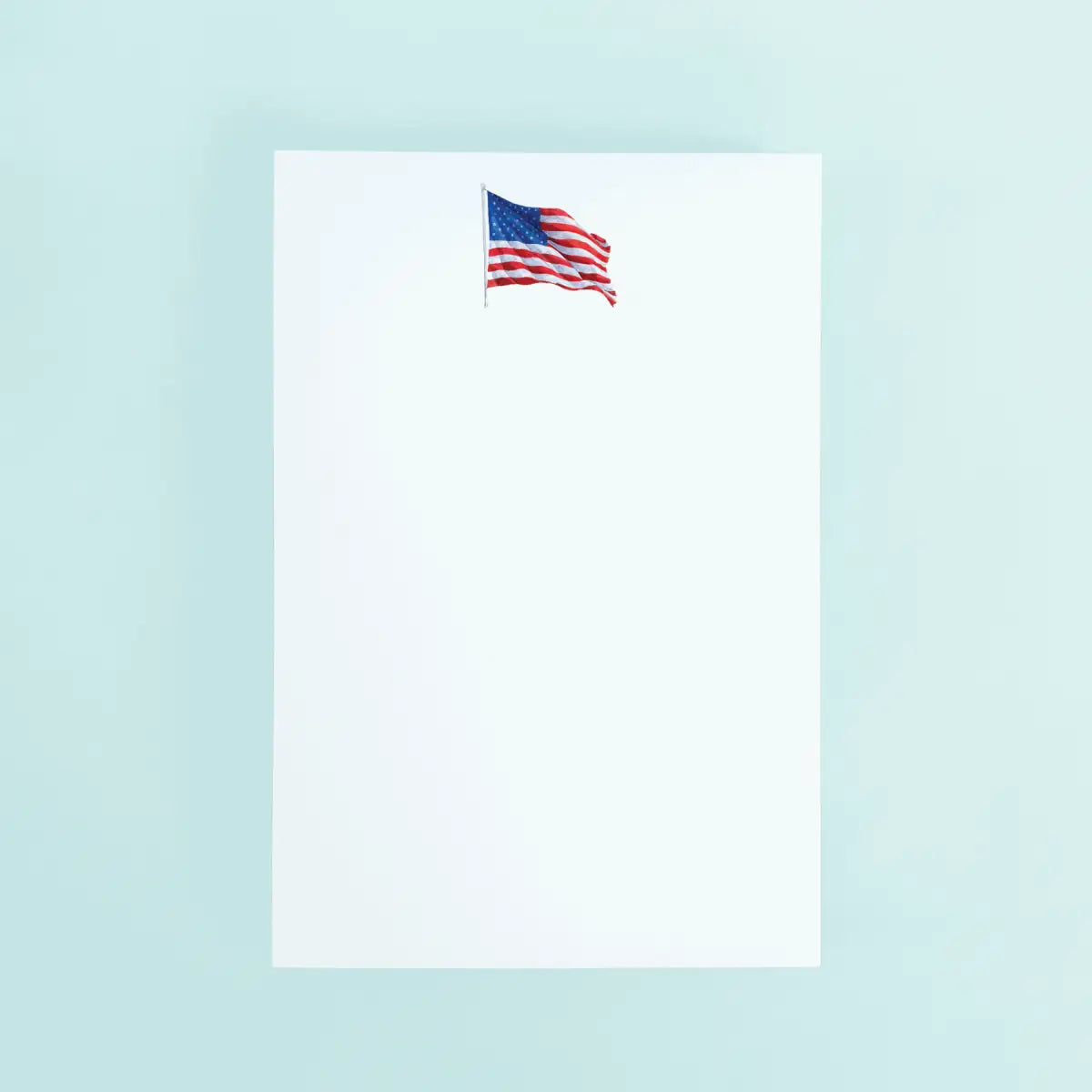 American Flag Notepad - Watercolor - Taylor Paladino