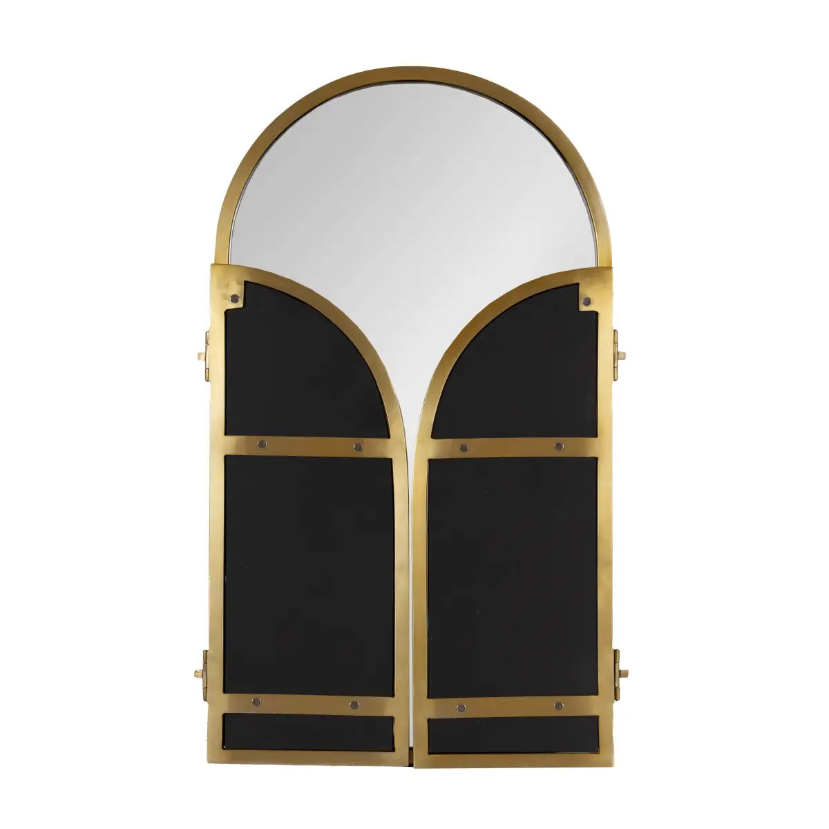 Amoli Tri-Fold Arch Vanity Mirror - kateandlaurel