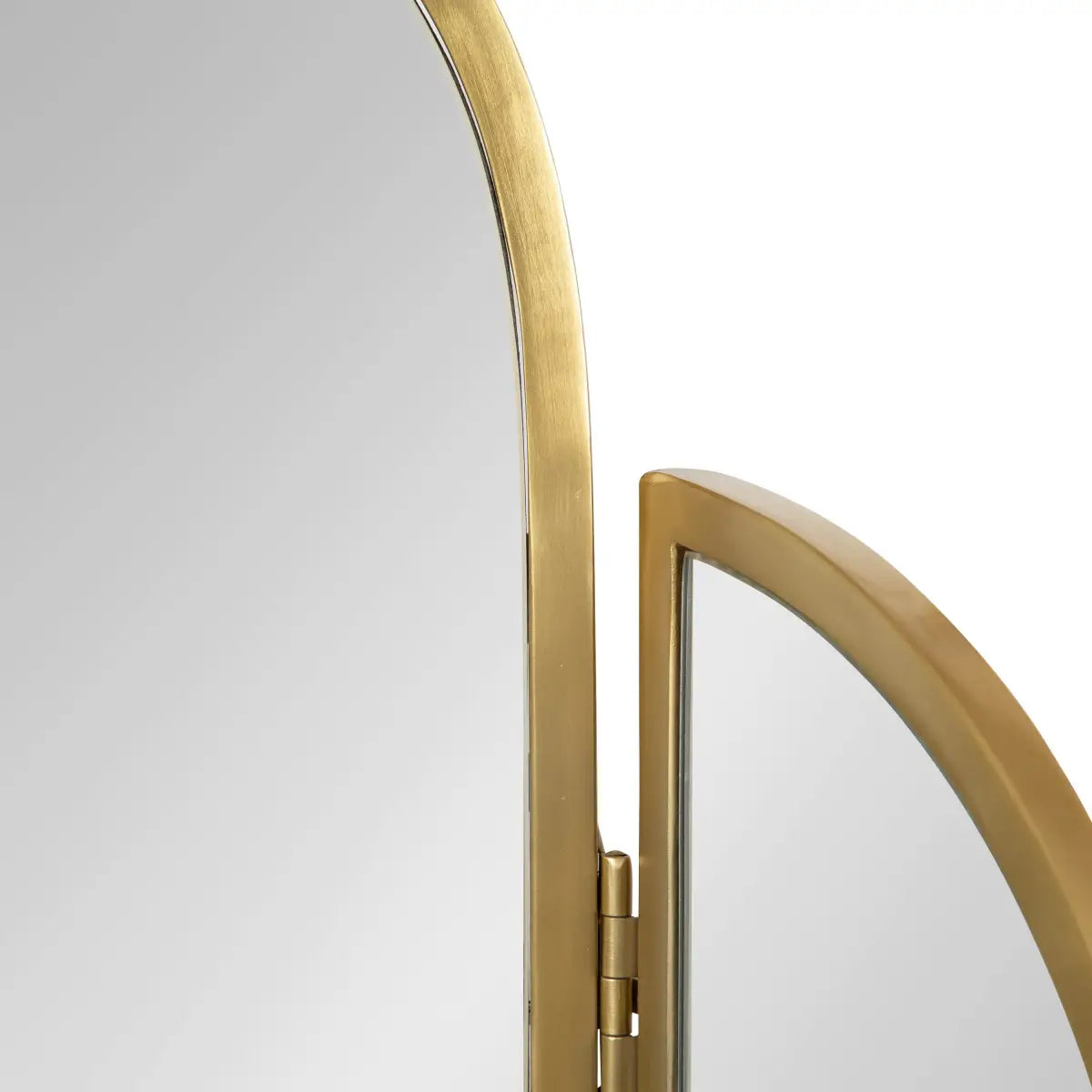 Amoli Tri-Fold Arch Vanity Mirror - kateandlaurel