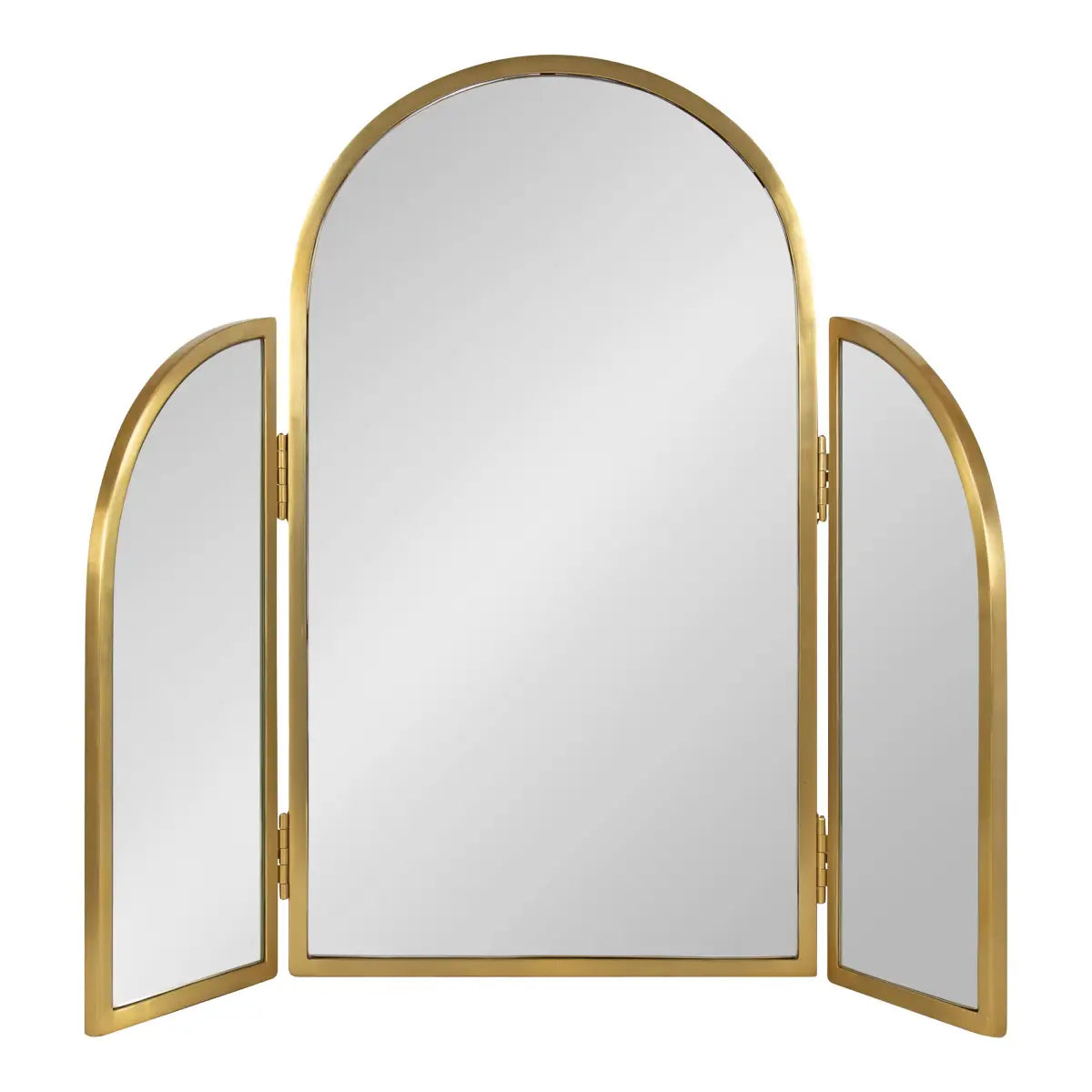 Amoli Tri-Fold Arch Vanity Mirror - kateandlaurel